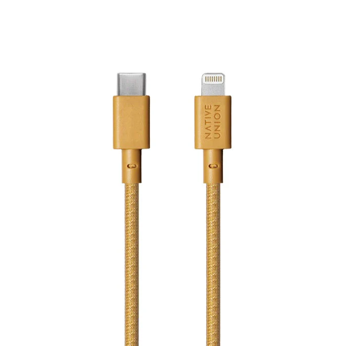 Native Union 1,2m Belt Kabel USB-C til Lightning - Kraft - Image 3