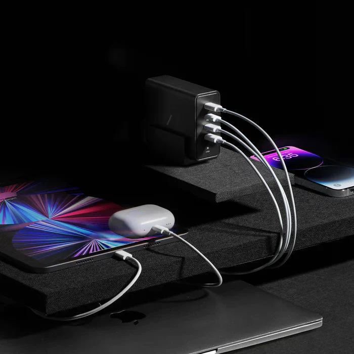 Native Union 140W GaN Pro USB-C Multilader - Svart - Image 2