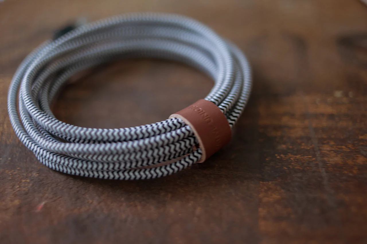 Native Union 3m USB-A til Lightning Belt Ladekabel - Zebra - Image 8