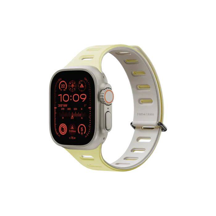 Native Union 49/46 mm Active Magnetic Band Reim - Lemon