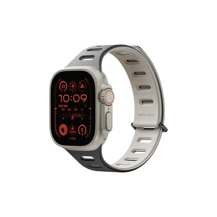 Native Union 49/46 mm Active Magnetic Band Reim - Svart