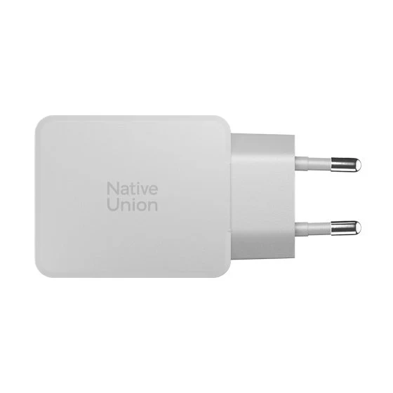 Native Union 65W 2-ports GaN Hurtiglader - Hvit - Image 3