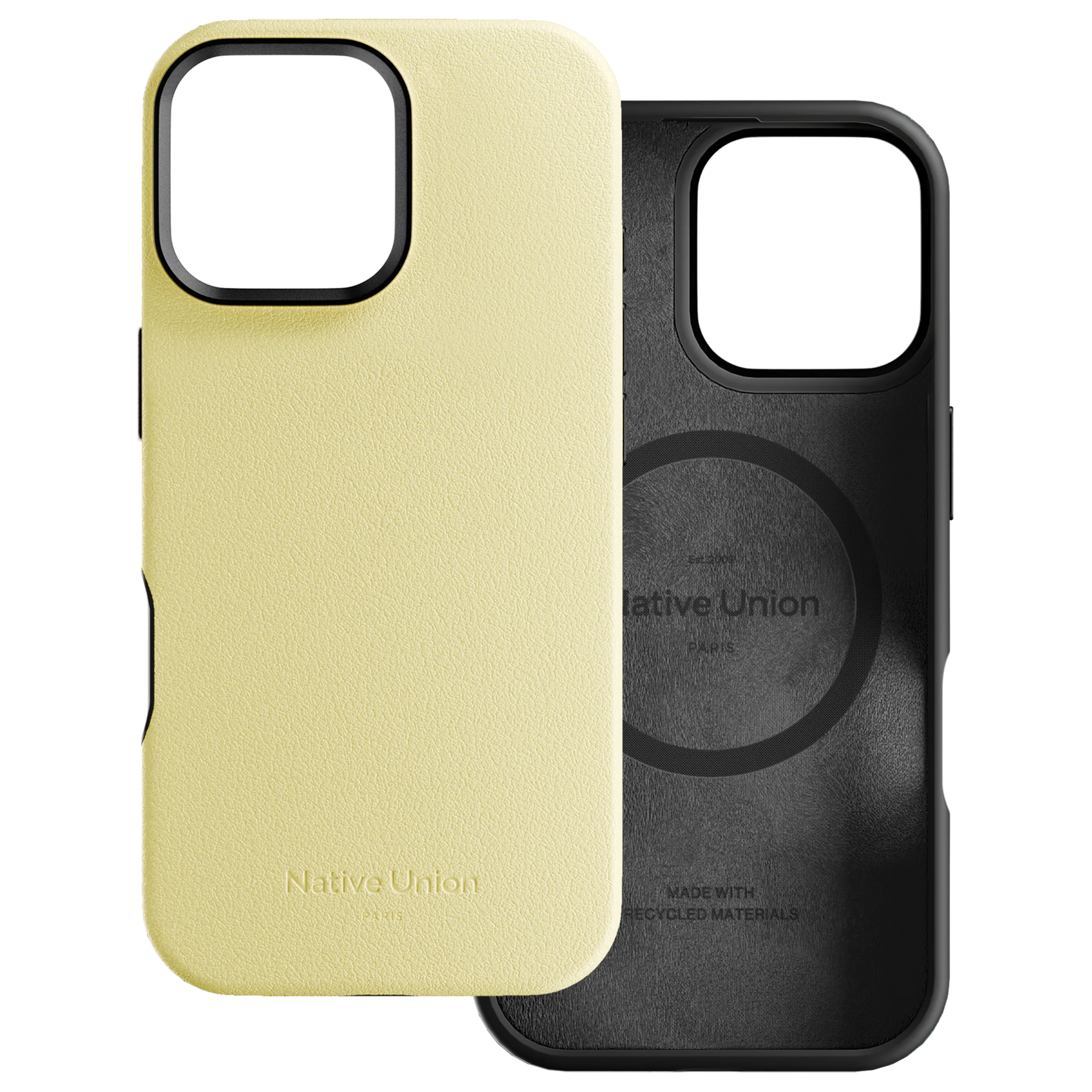 Native Union Active MagSafe Deksel til iPhone 16 Pro Max - Lemon