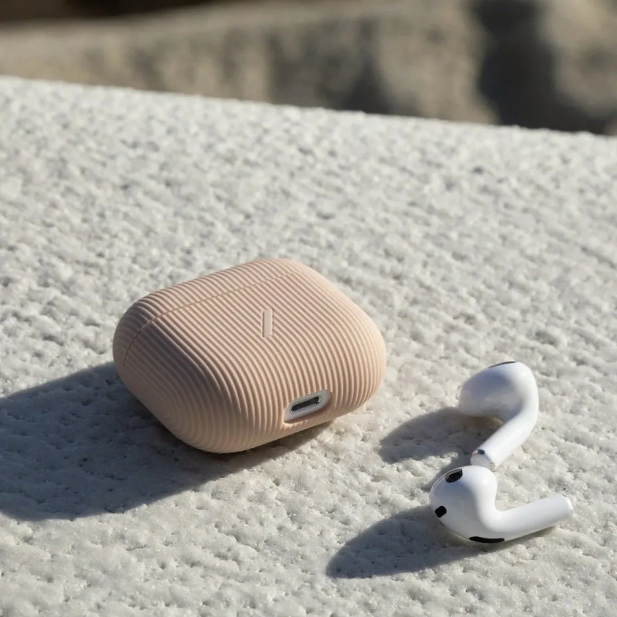 Native Union Curve Case etui til AirPods (3. gen) - Fersken - Image 2