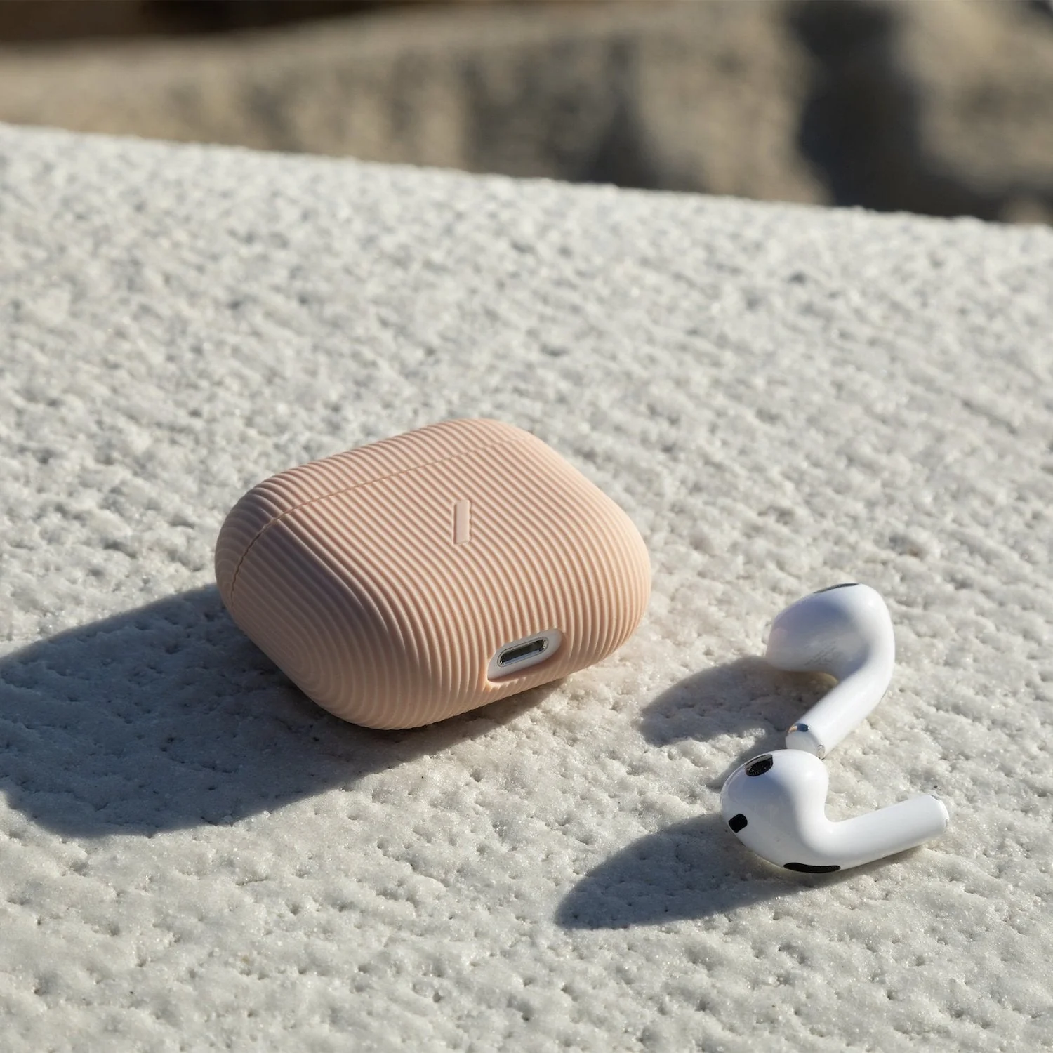 Native Union Curve Case etui til AirPods (3. gen) - Fersken - Image 5