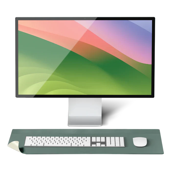 Native Union Desk Mat Skrivebordsmatte - Slate Green / Sand - Image 4