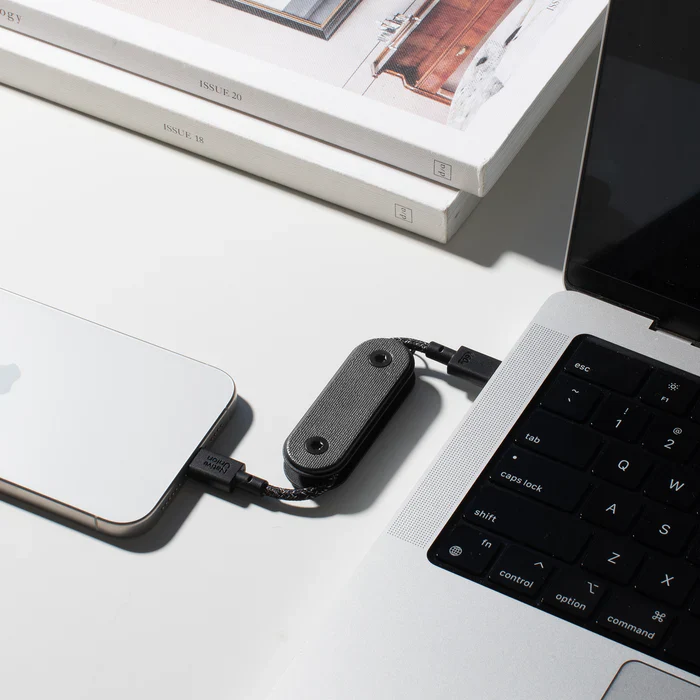 Native Union Pocket Cable USB-C til USB-C Ladekabel - Svart - Image 3