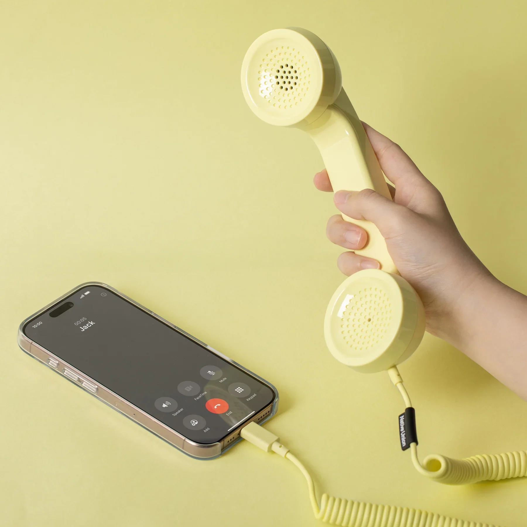 Native Union Pop Phone - Lemon - Image 3