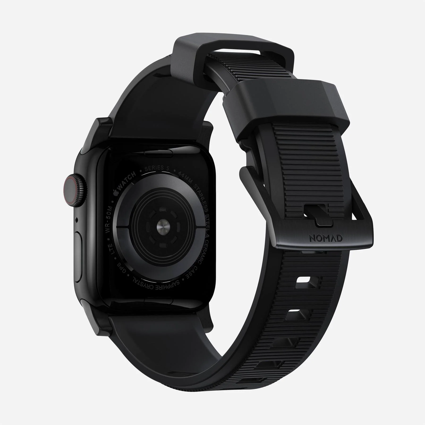 Nomad 42/41 mm Rugged Strap reim - Svart - Image 3