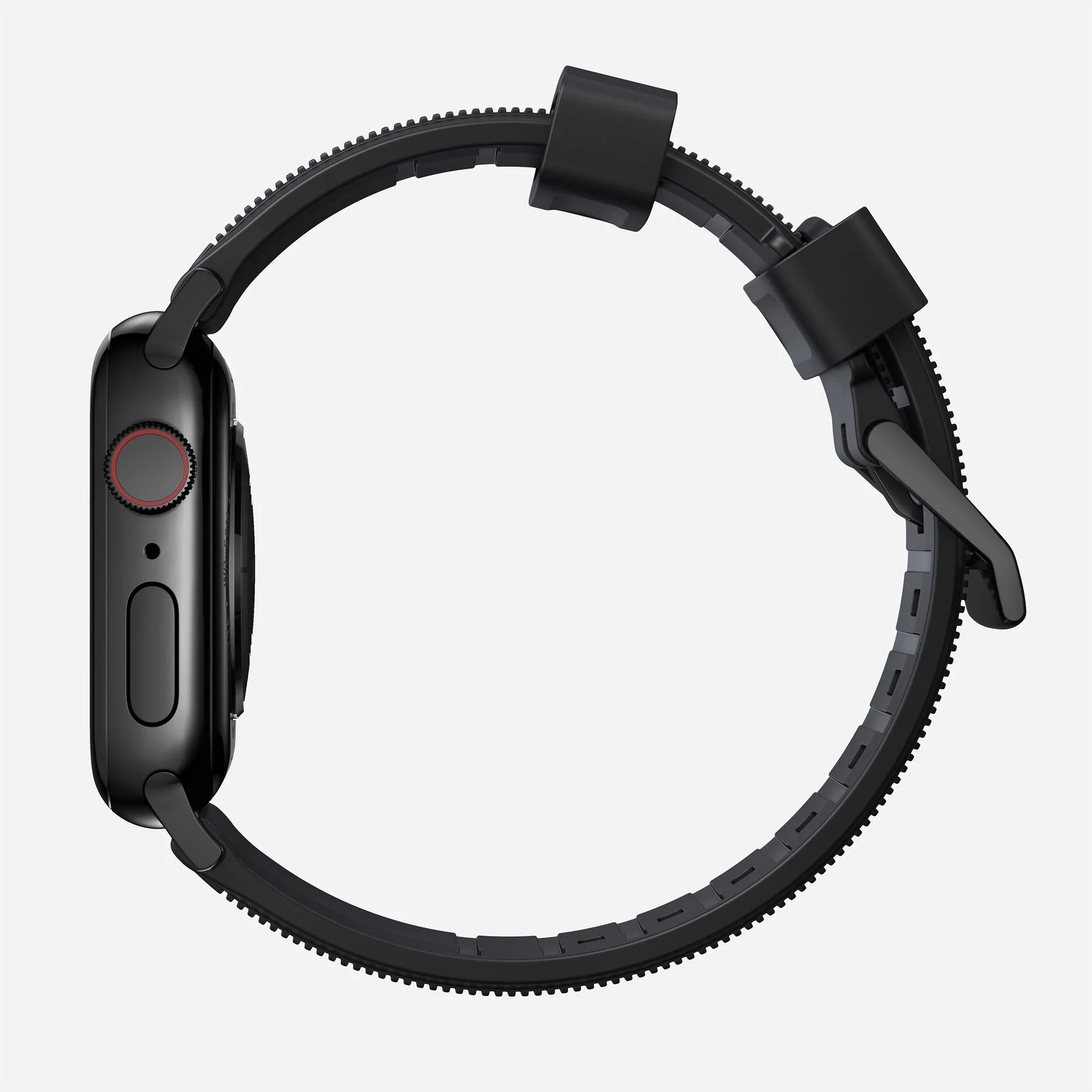 Nomad 42/41 mm Rugged Strap reim - Svart - Image 4