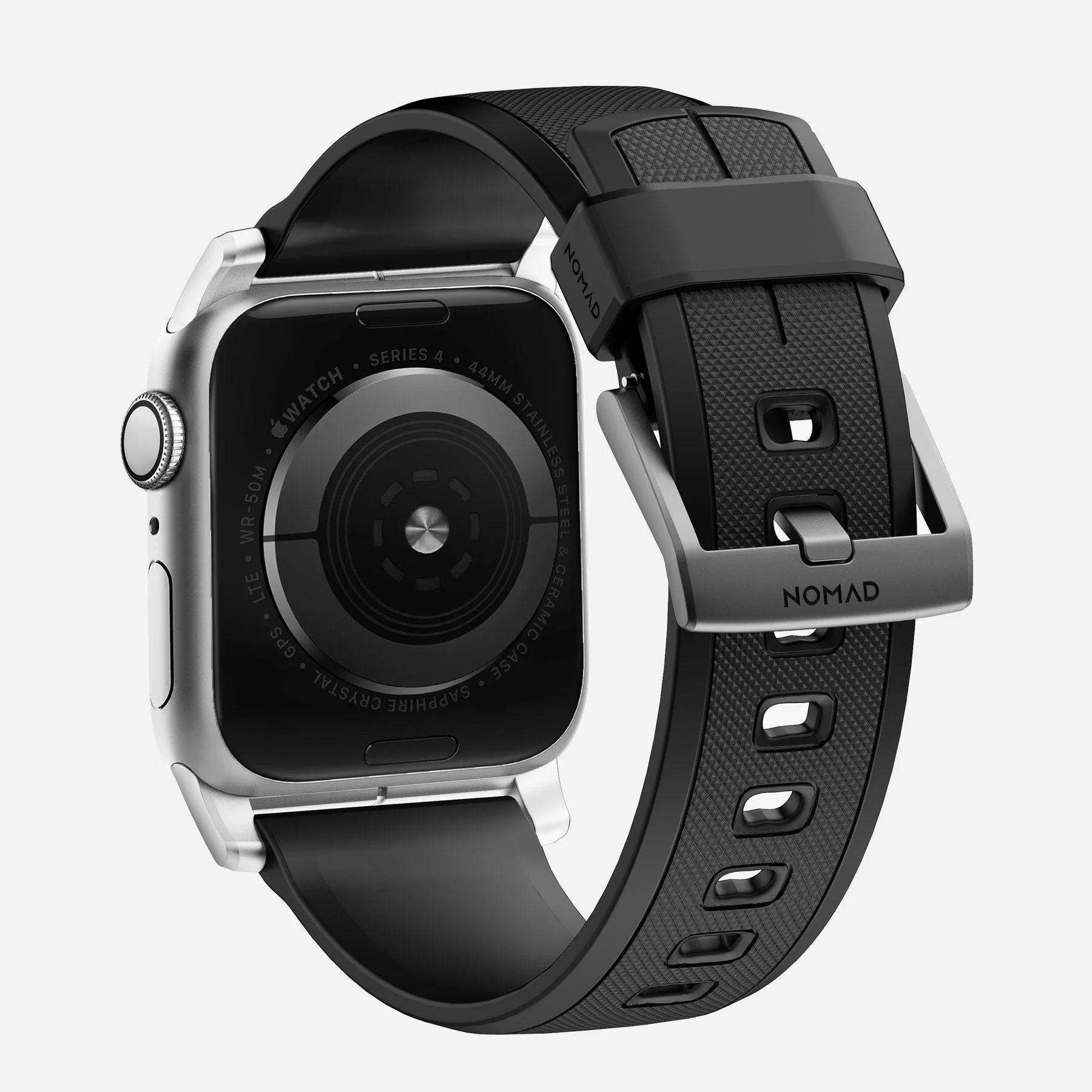 Nomad 49/46 mm Rugged Strap reim - Sølv - Image 2