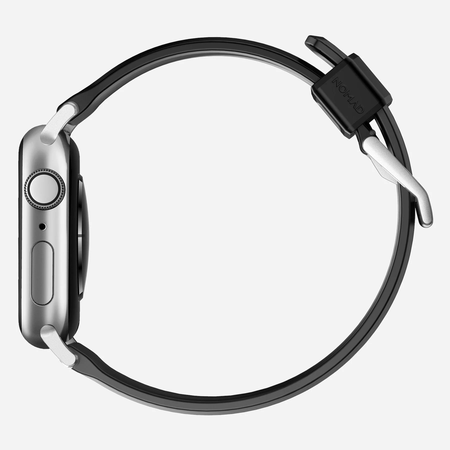 Nomad 49/46 mm Rugged Strap reim - Sølv - Image 4