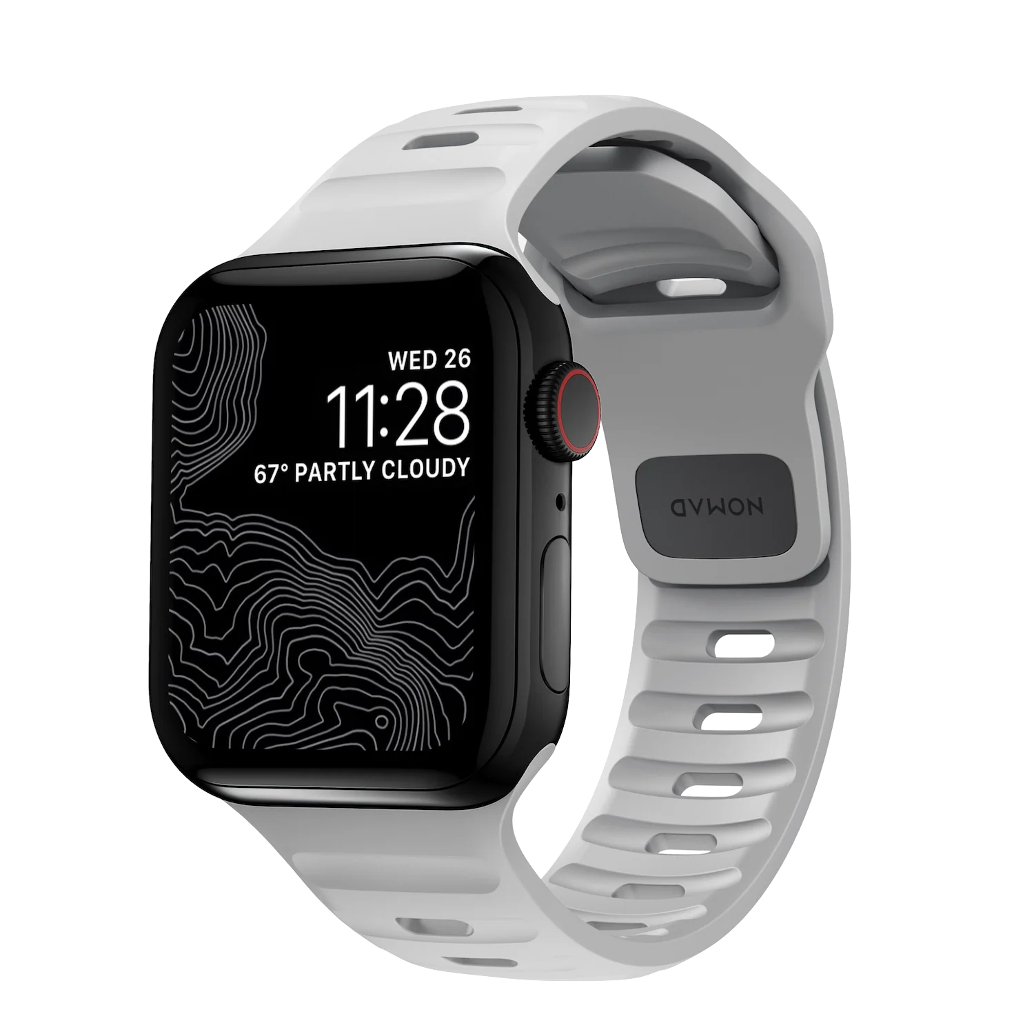 Nomad 49/46 mm Sport Band reim - Grå