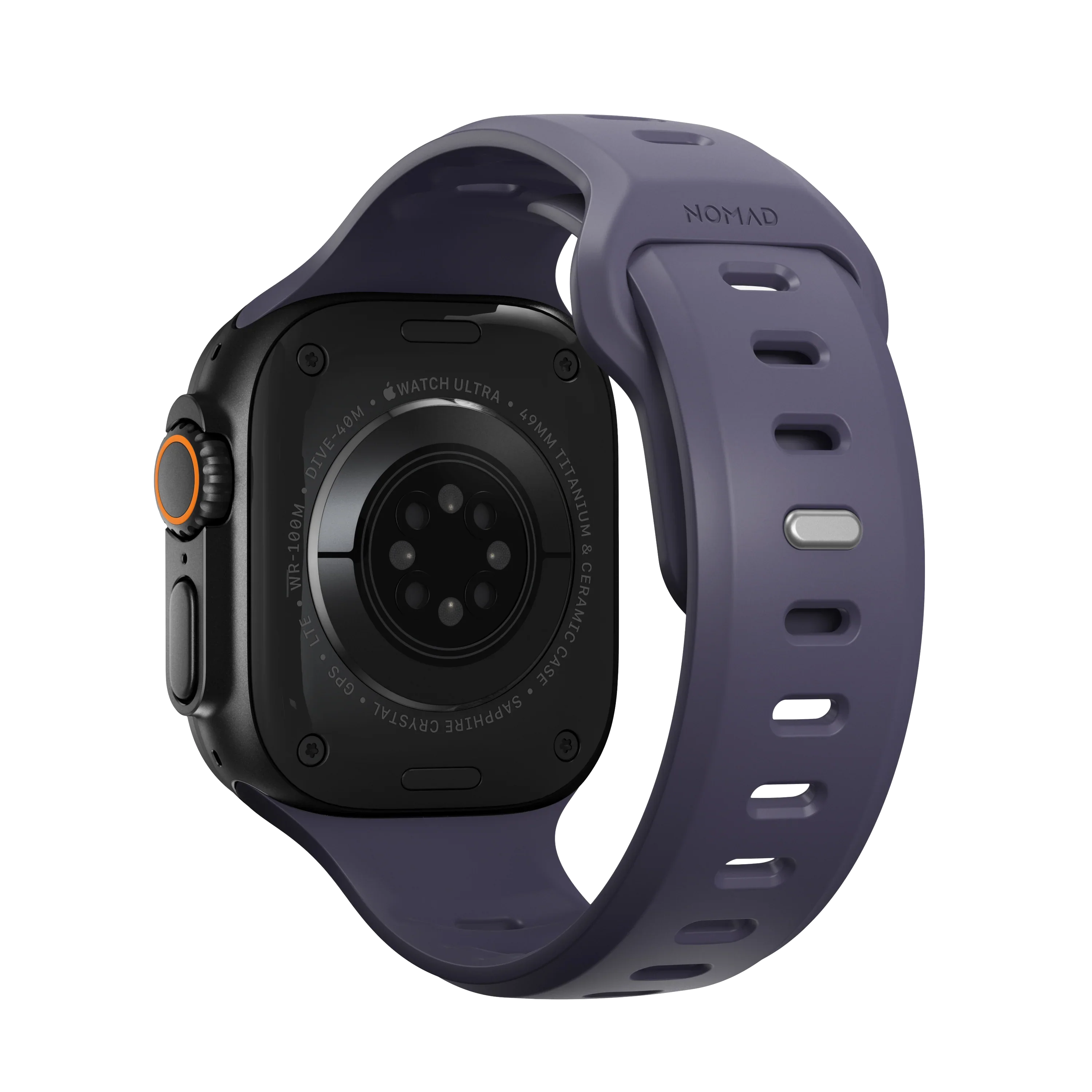 Nomad 49/46mm Tempo Silikonreim - Lilla - Image 2