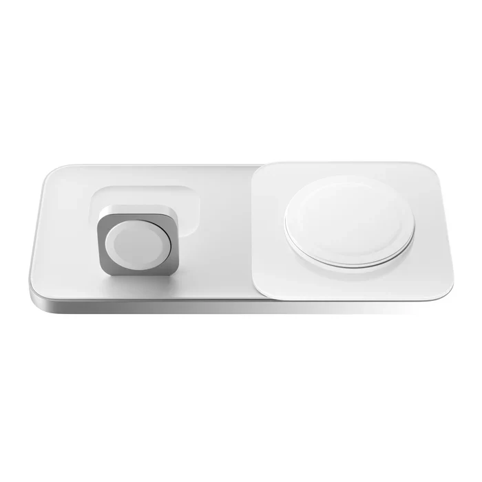 Nomad Base One Max Qi2 Trådløs Ladeplate - Sølv - Image 2
