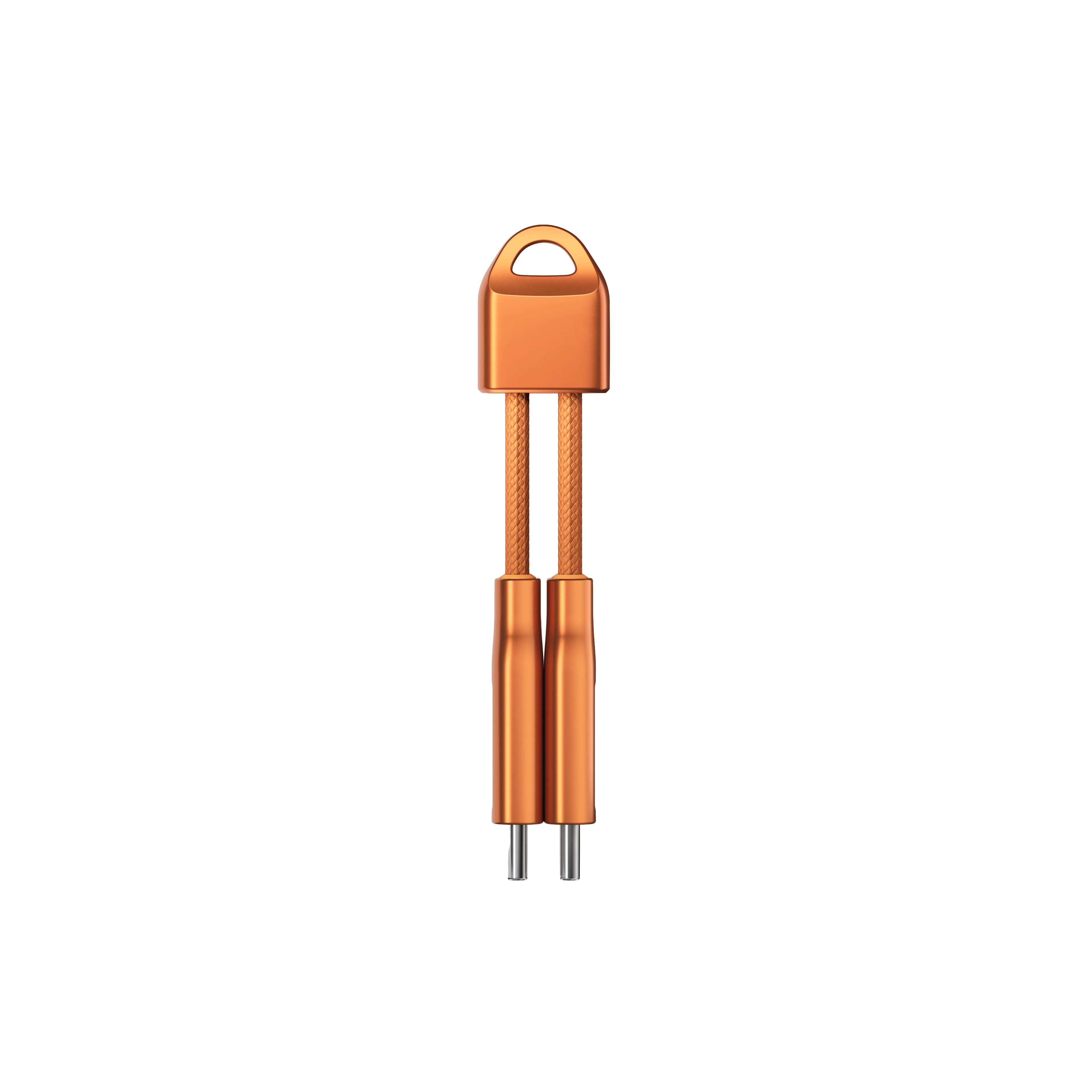 Nomad ChargeKey USB-C Ladekabel V2 - Stellar Orange - Image 3