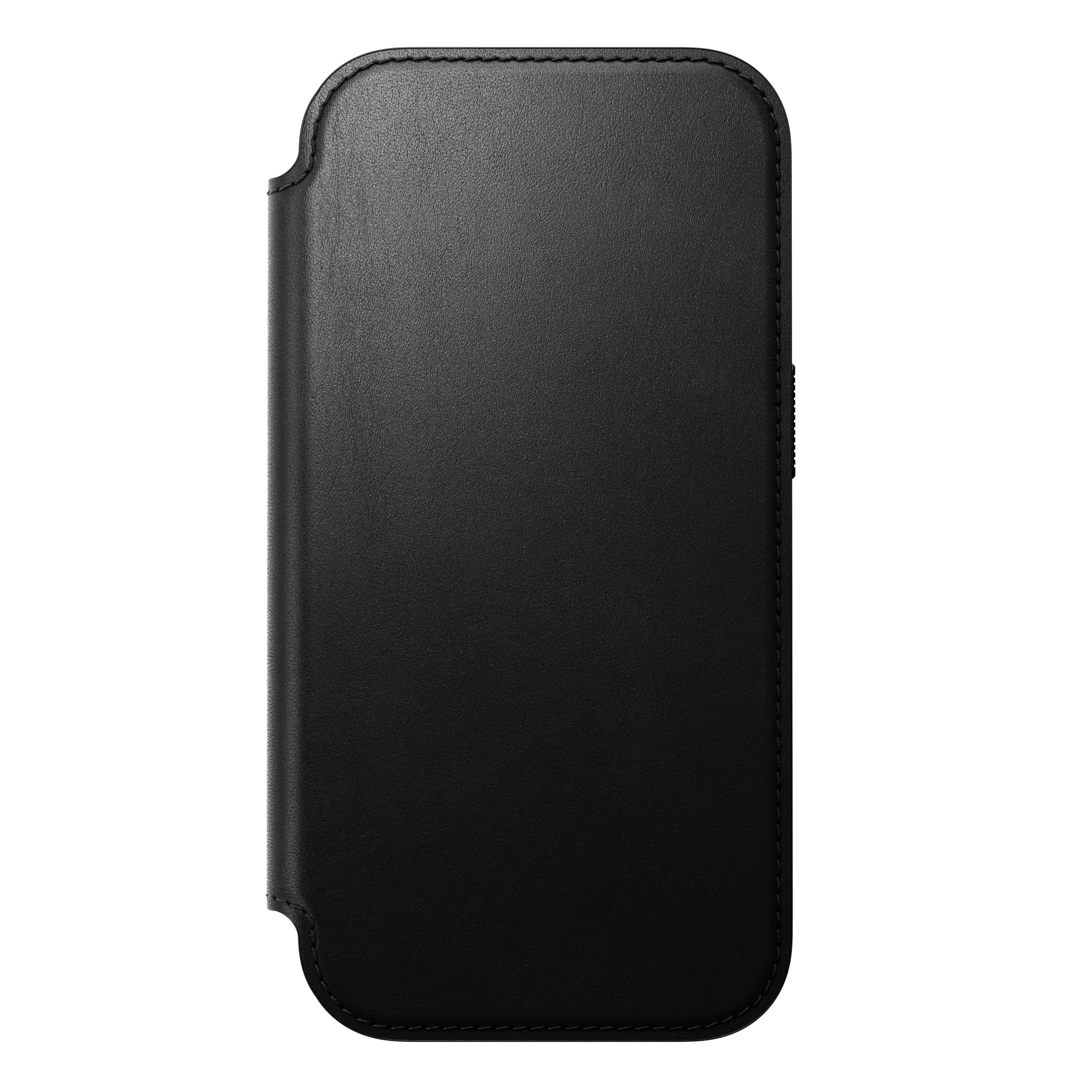 Nomad Lommebokdeksel i skinn med MagSafe til iPhone 17 Pro - Svart - Image 6