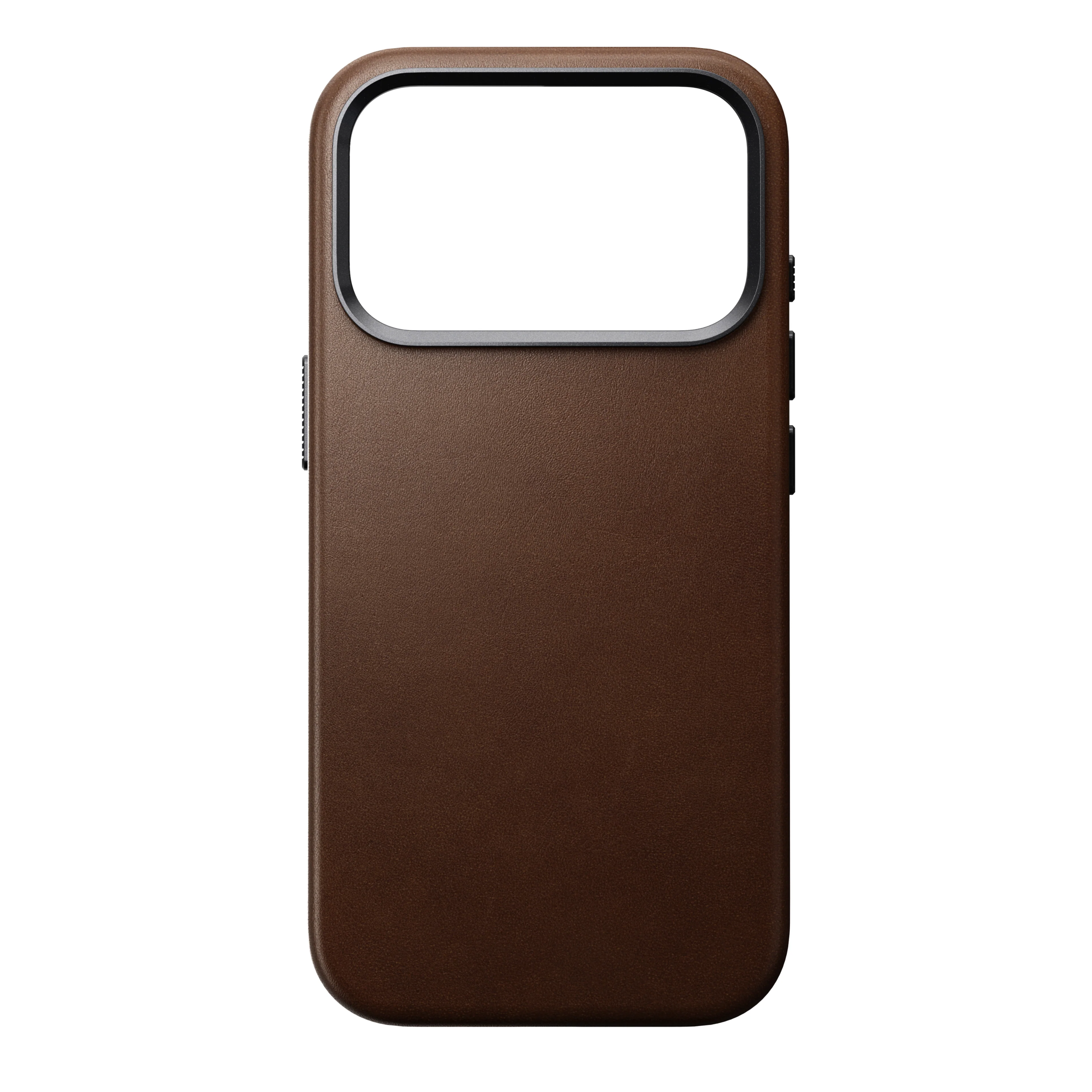 Nomad Traditional MagSafe Skinndeksel til iPhone 17 Pro - Brun