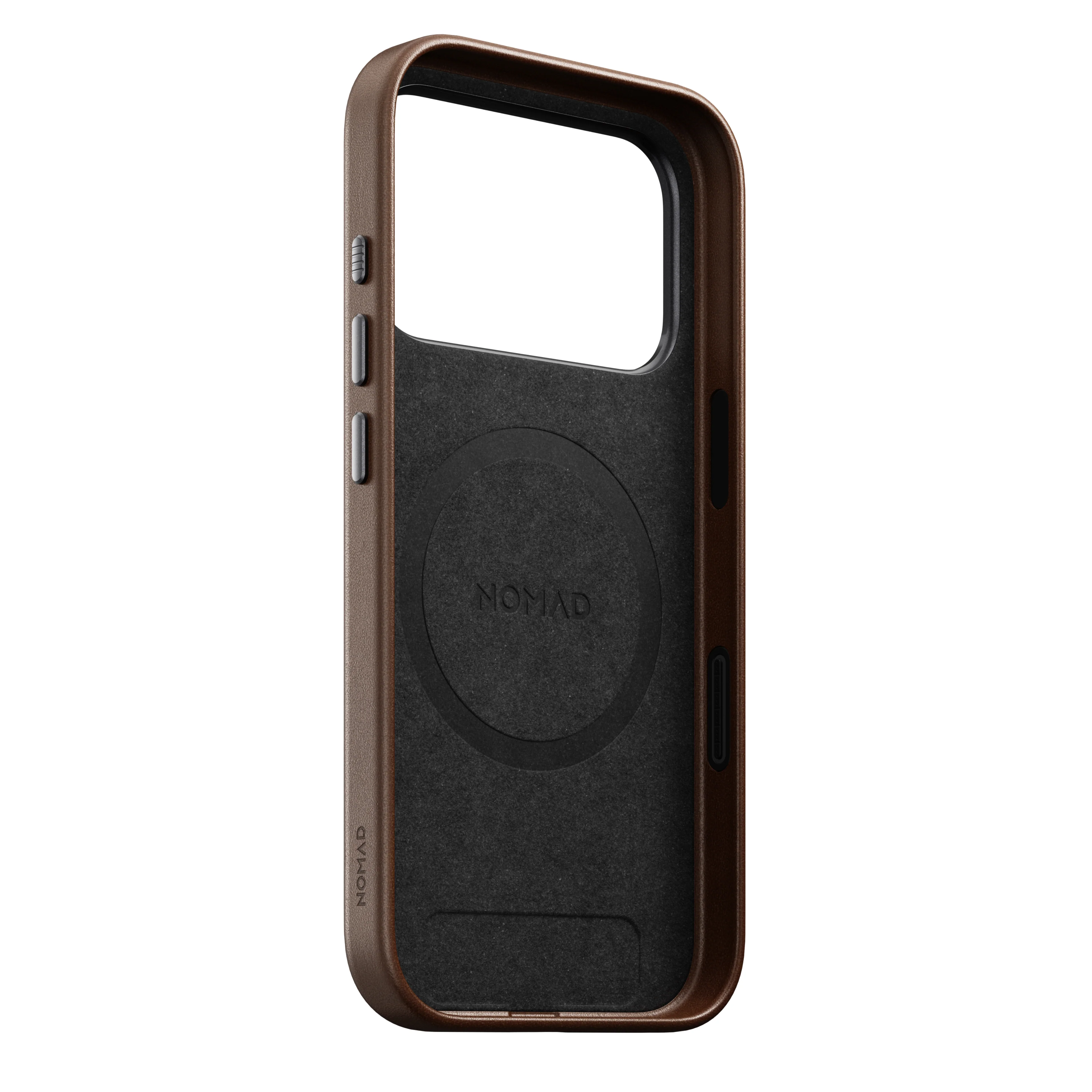 Nomad Traditional MagSafe Skinndeksel til iPhone 17 Pro - Brun - Image 6