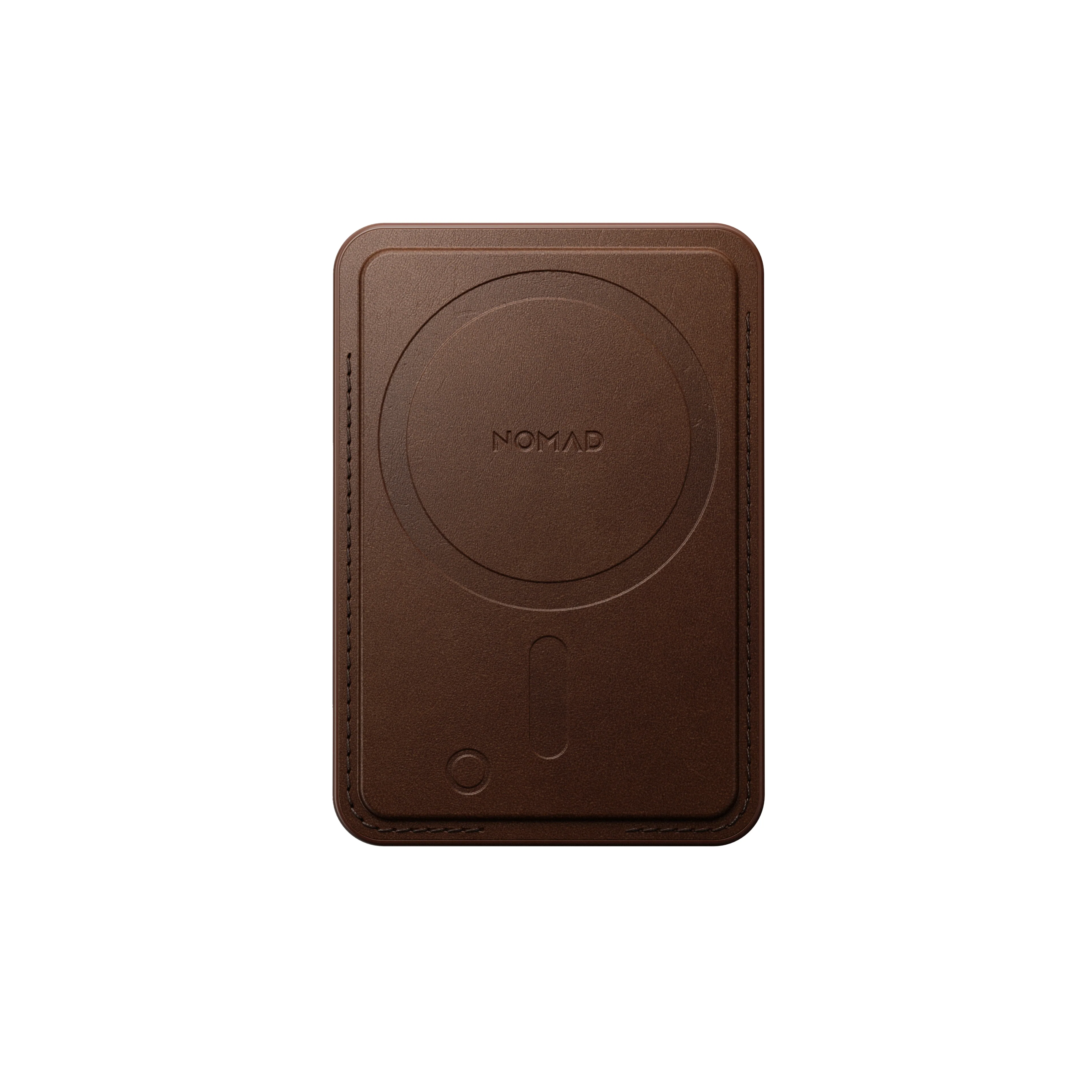 Nomad Leather Mag Kortmappe med FindMy - Brun - Image 4