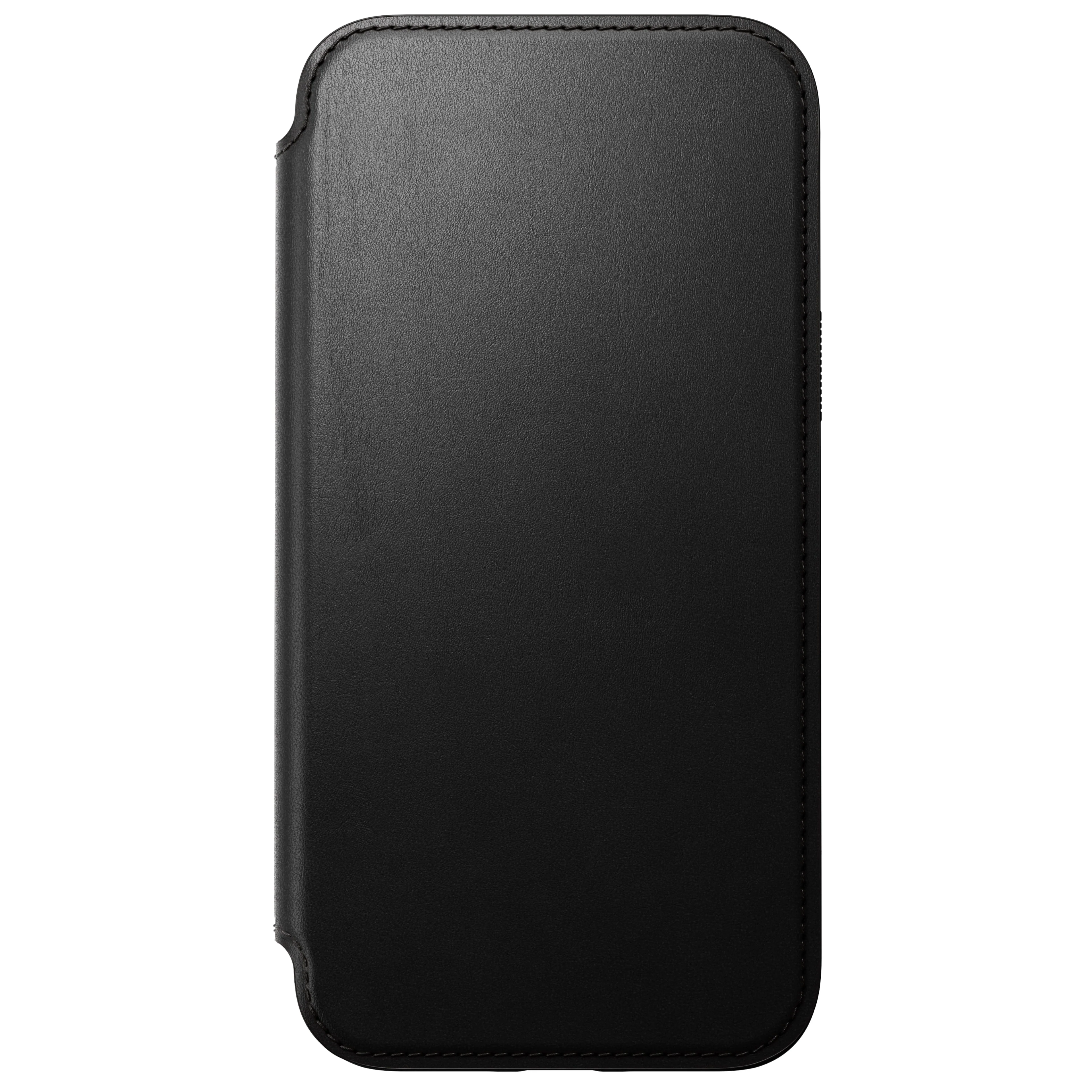 Nomad Lommebokdeksel i skinn med MagSafe til iPhone 15 Pro Max - Svart - Image 6