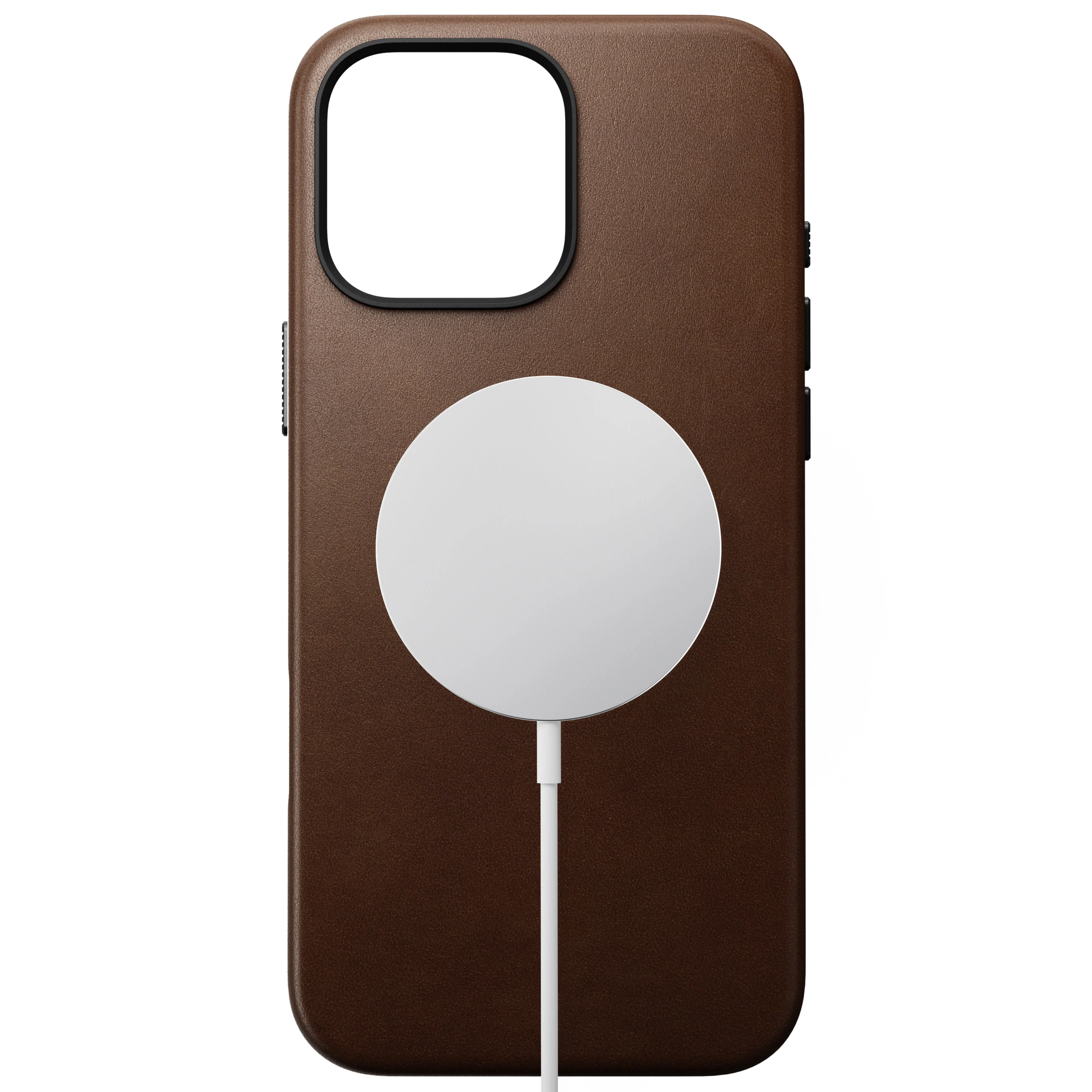 Nomad Traditional Case MagSafe Skinndeksel til iPhone 16 Pro Max - Brun - Image 2