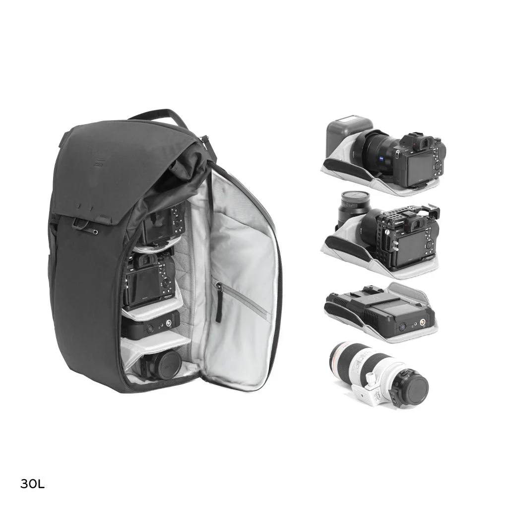 Peak Design 30L Everyday Ryggsekk - Svart - Image 2