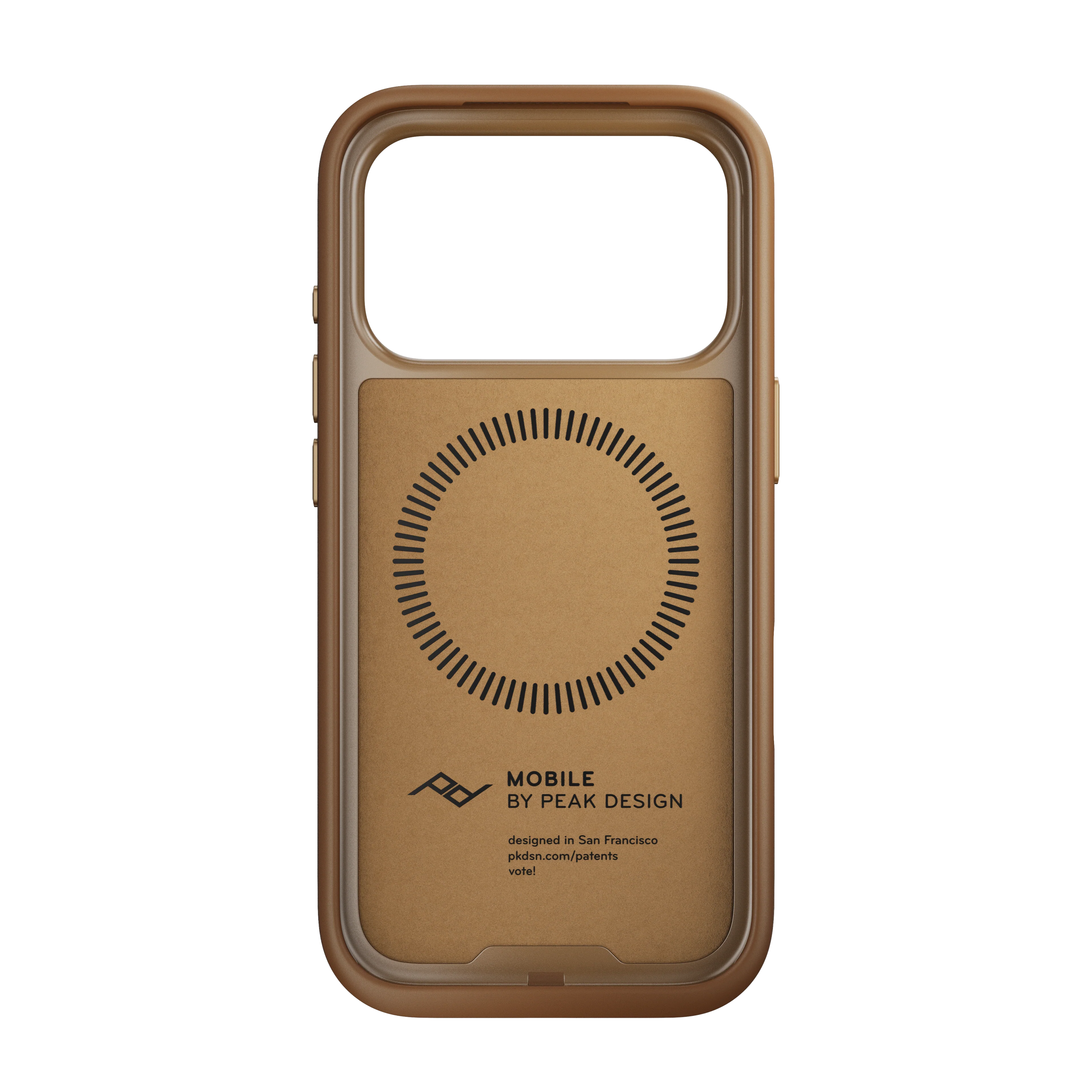 Peak Design Mobile Everyday Clarino MagSafe Deksel til iPhone 17 Pro - Tan - Image 3