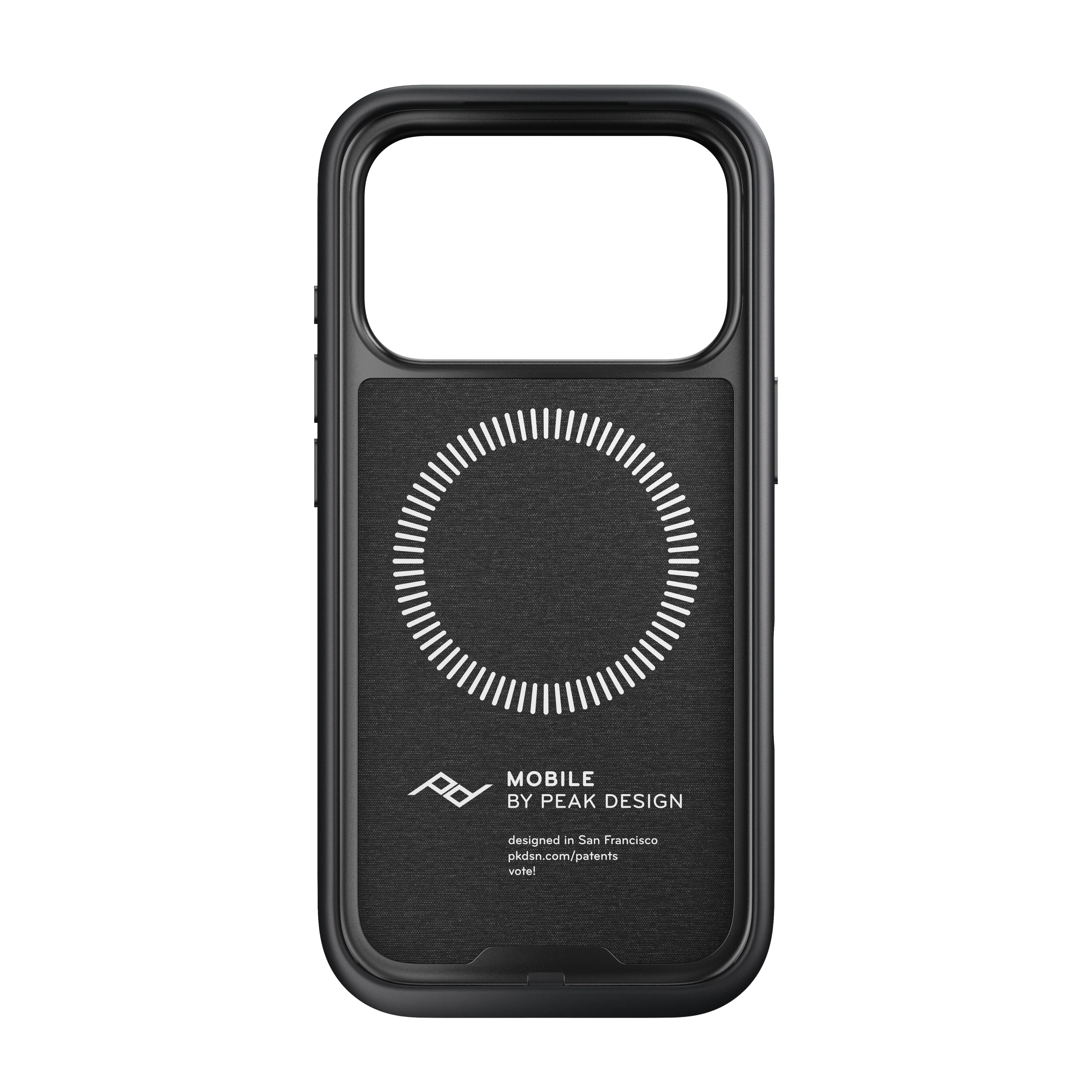 Peak Design Mobile Everyday Fabric MagSafe Deksel til iPhone 17 Pro - Charcoal - Image 3