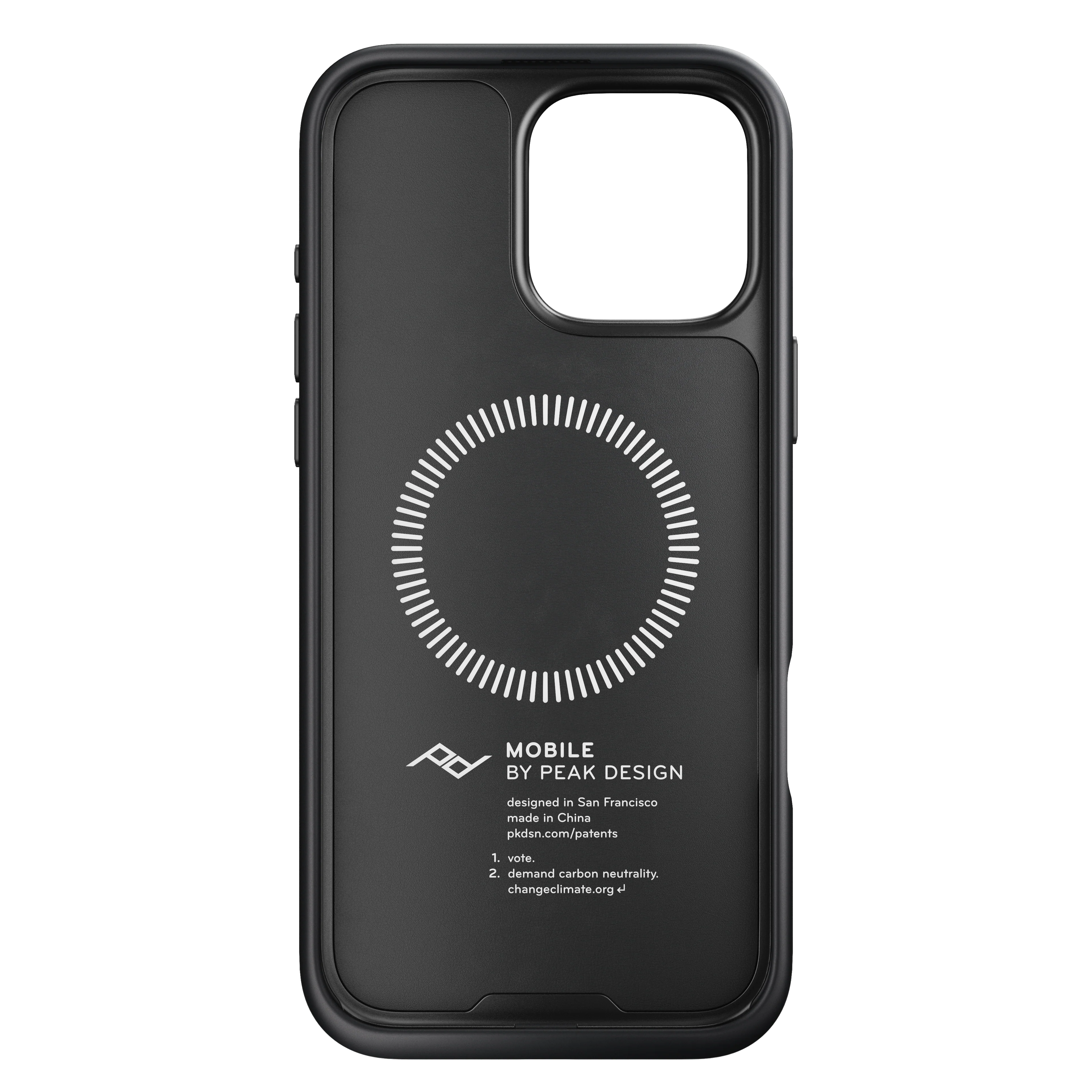 Peak Design Mobile Everyday Clarino MagSafe Deksel til iPhone 16 Pro Max - Svart - Image 2