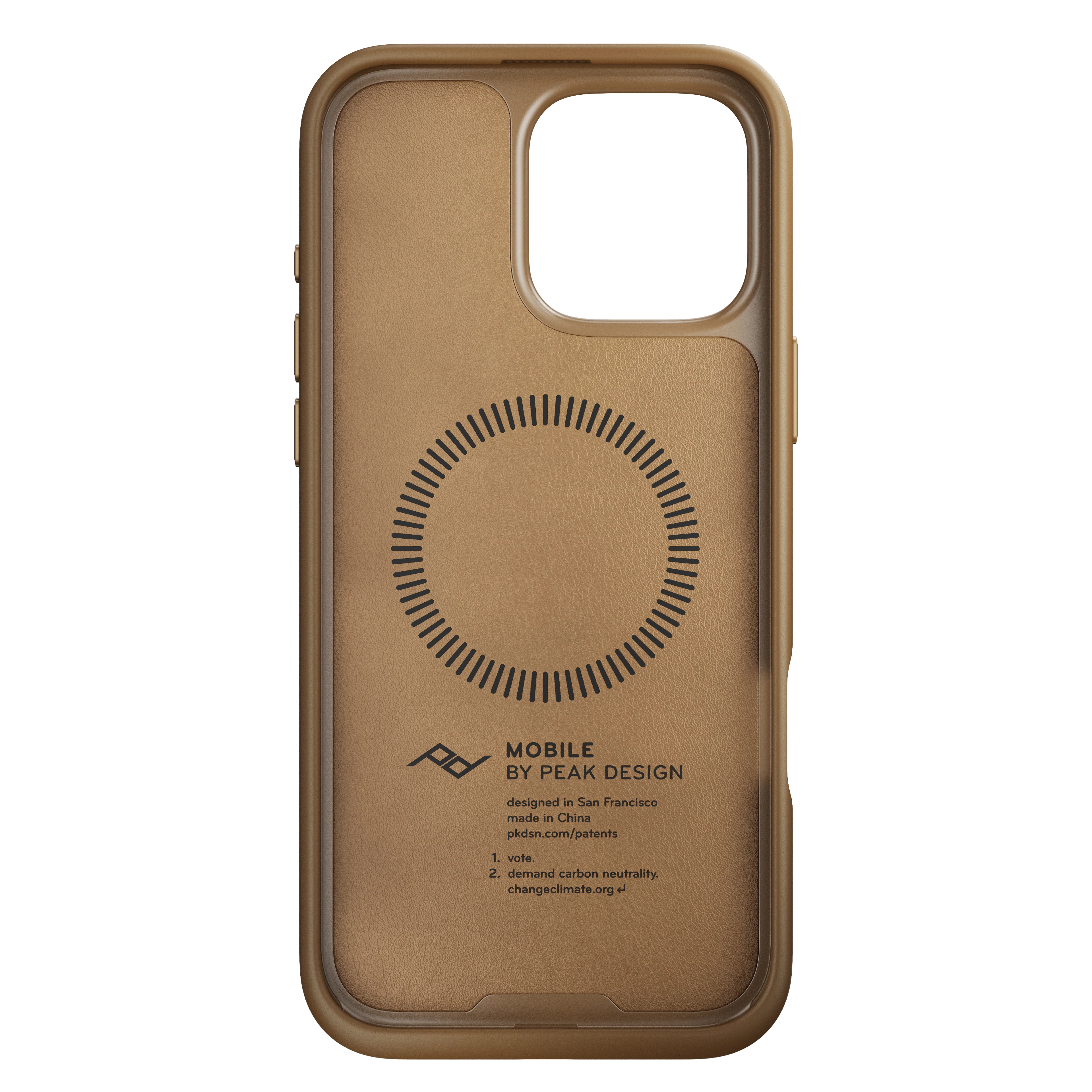 Peak Design Mobile Everyday Clarino MagSafe Deksel til iPhone 16 Pro Max - Tan - Image 2