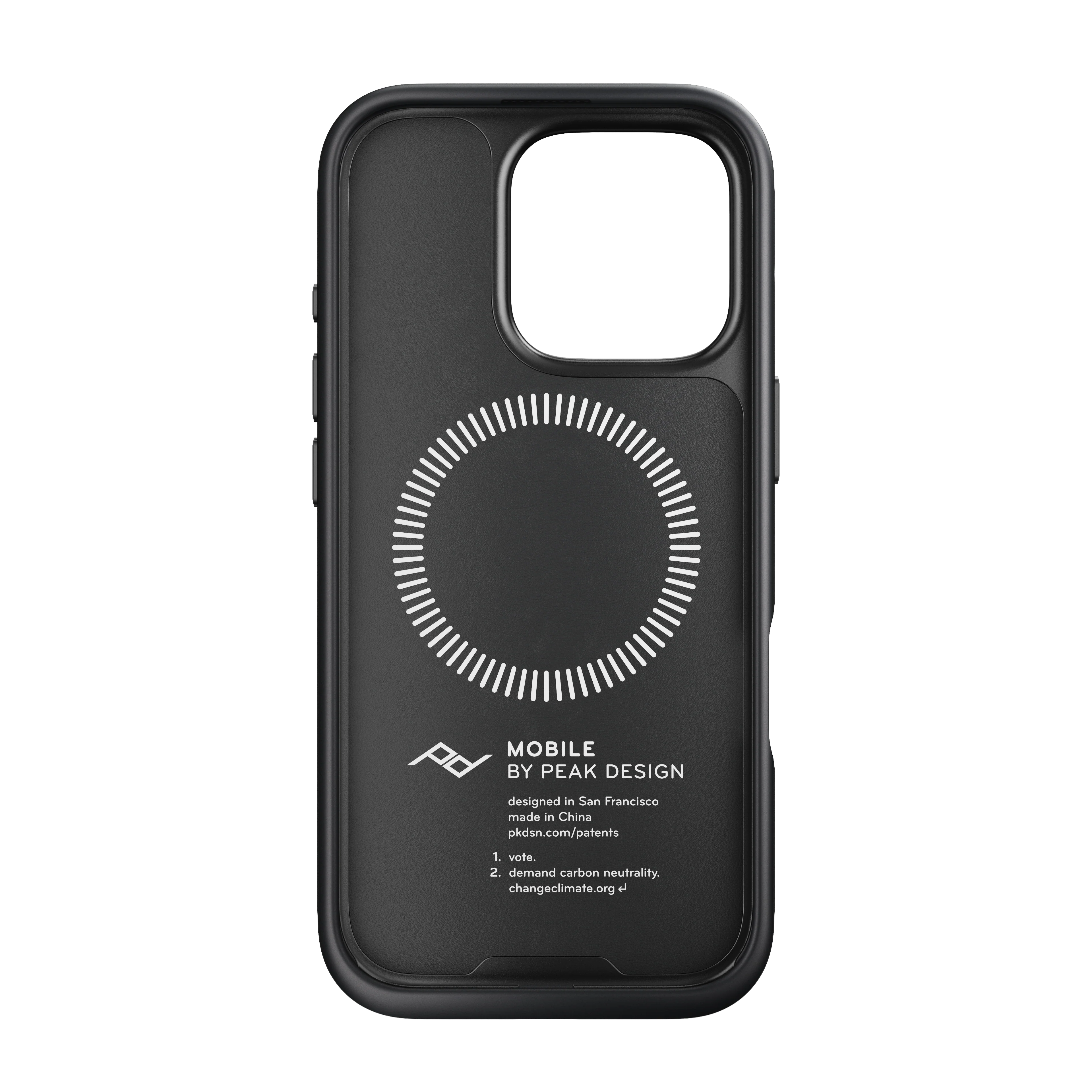 Peak Design Mobile Everyday Clarino MagSafe Deksel til iPhone 16 Pro - Svart - Image 2