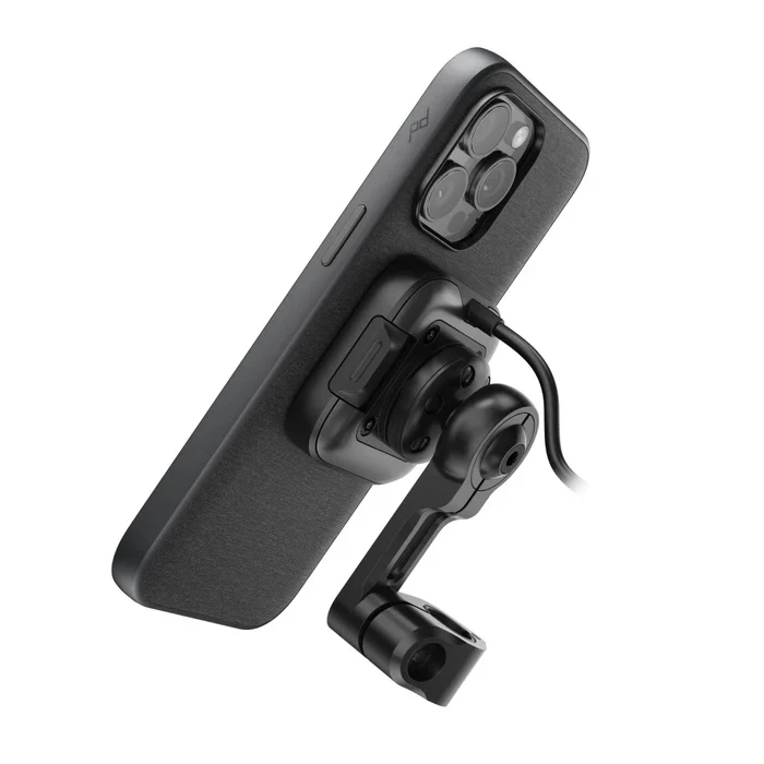 Peak Design iPhone-stativfeste til Motorsykkel speilramme med Qi2-lading - Image 2