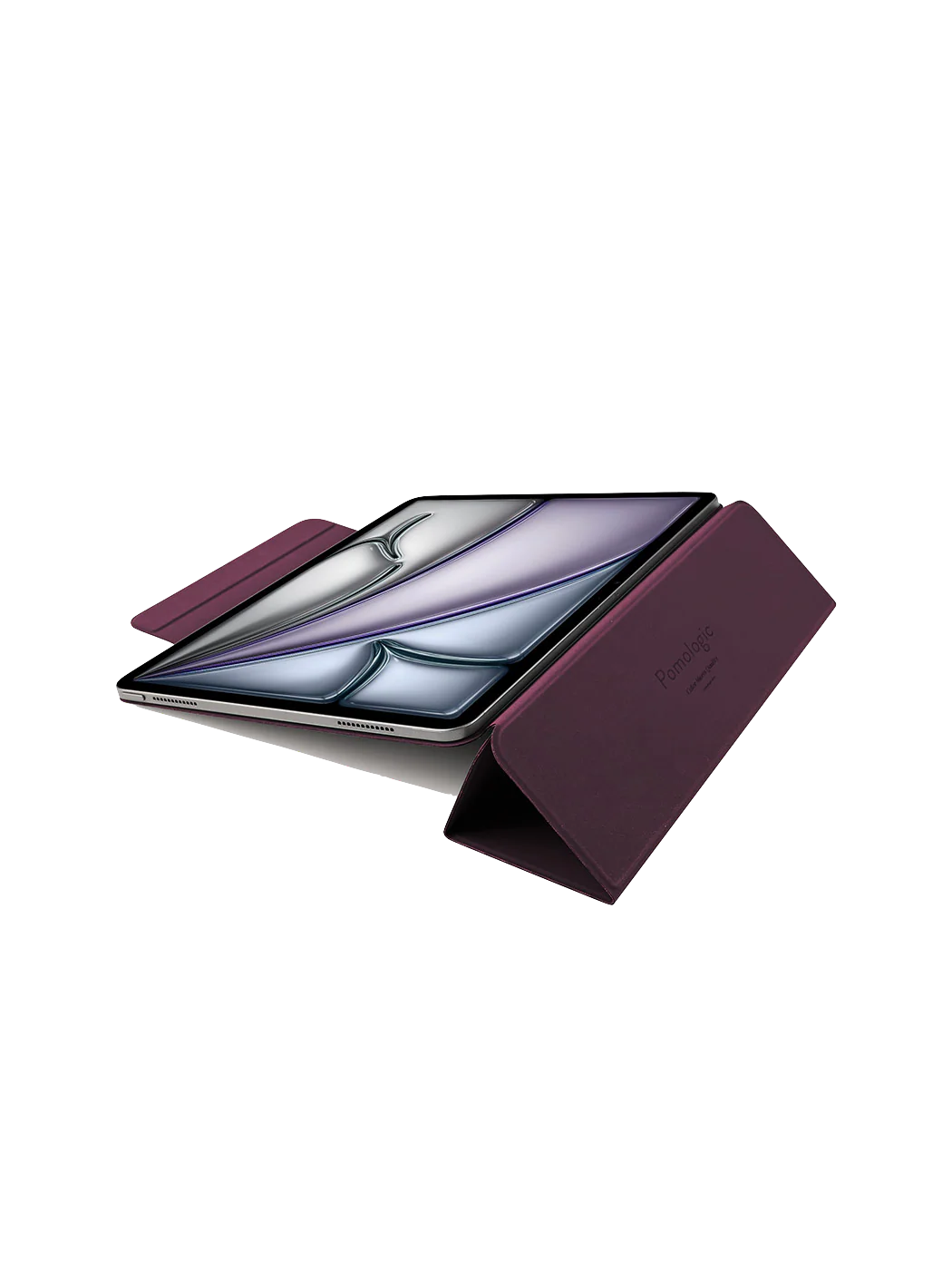 Pomologic Book Cover Etui til iPad Air 13" - Burgundy - Image 5