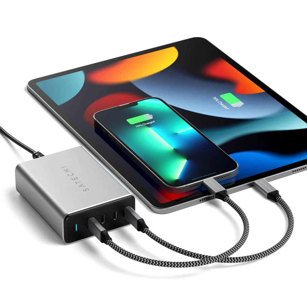 Satechi 165W USB-C 4-port PD GaN Lader - Image 3