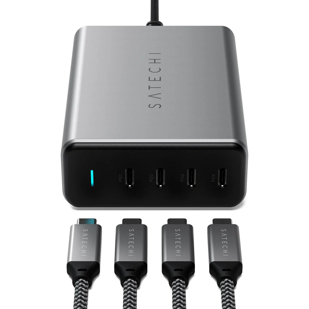 Satechi 165W USB-C 4-port PD GaN Lader - Image 4
