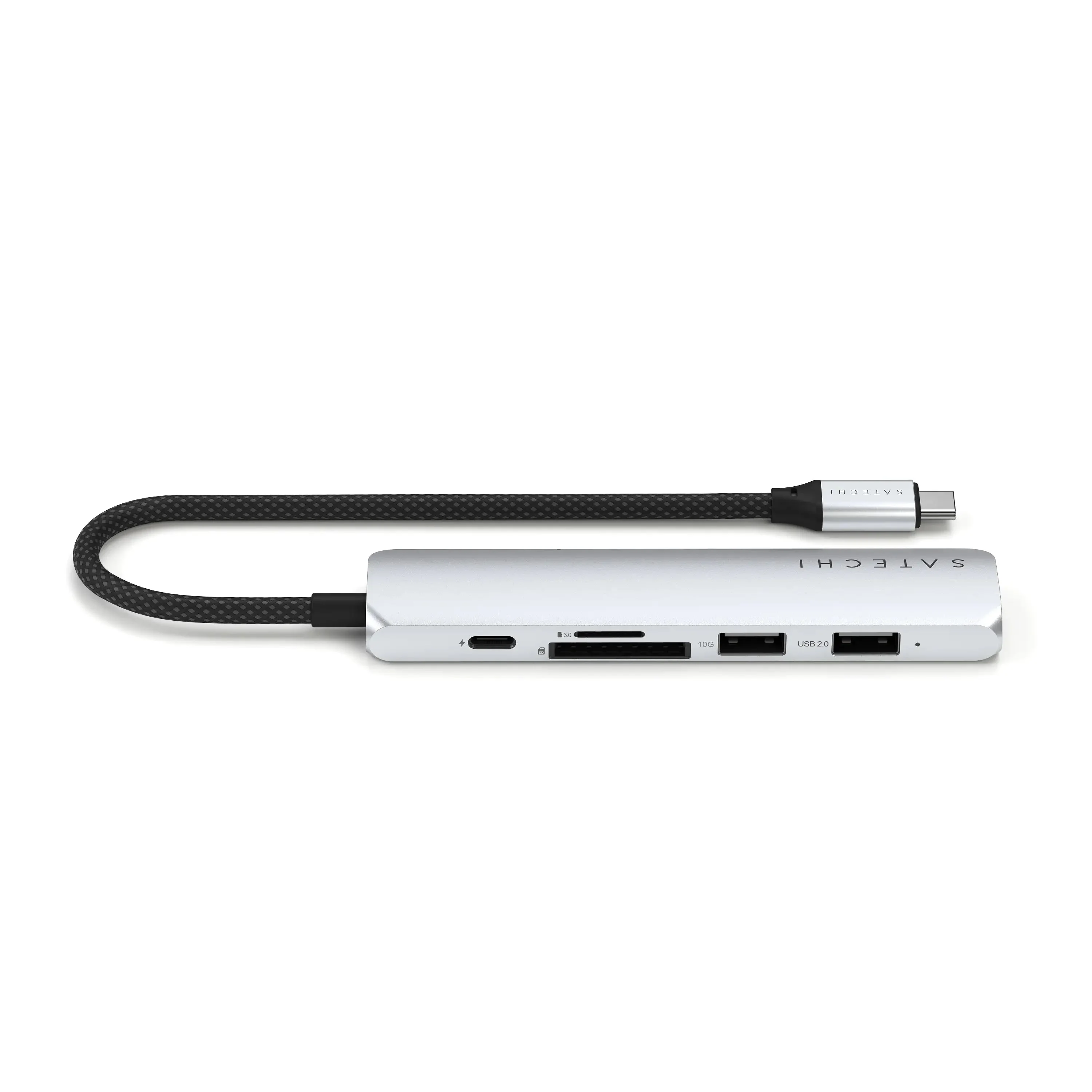 Satechi Slim 6 Multiport Adapter - Sølv - Image 2