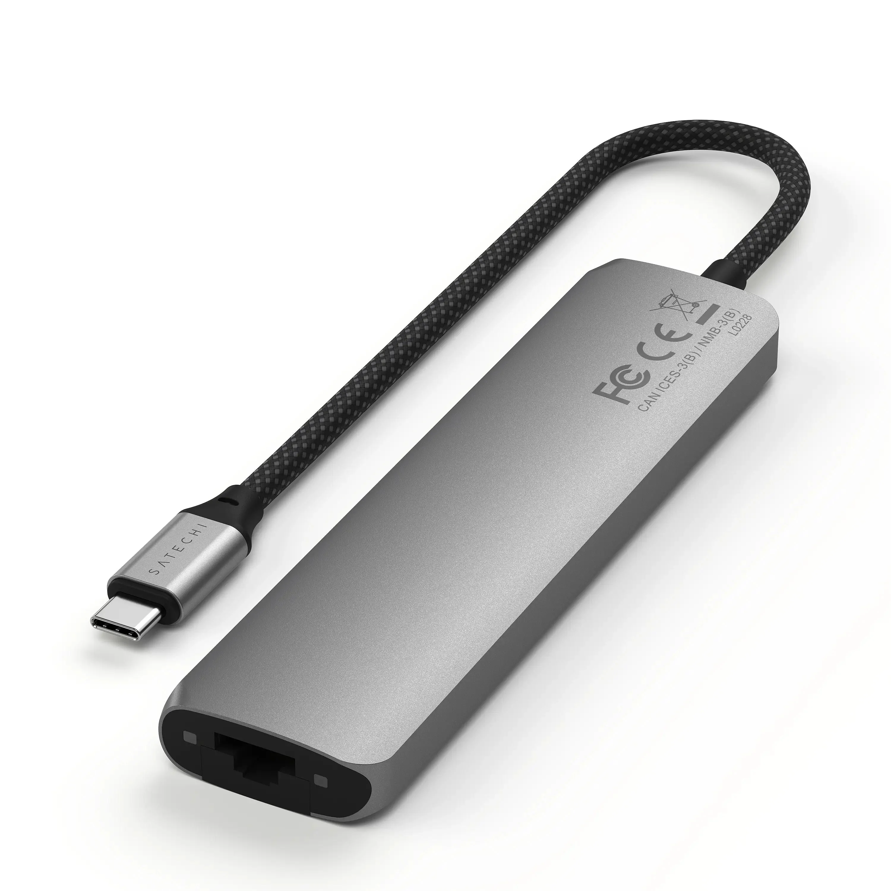 Satechi Slim 7 Multiport Adapter - Stellargrå - Image 3