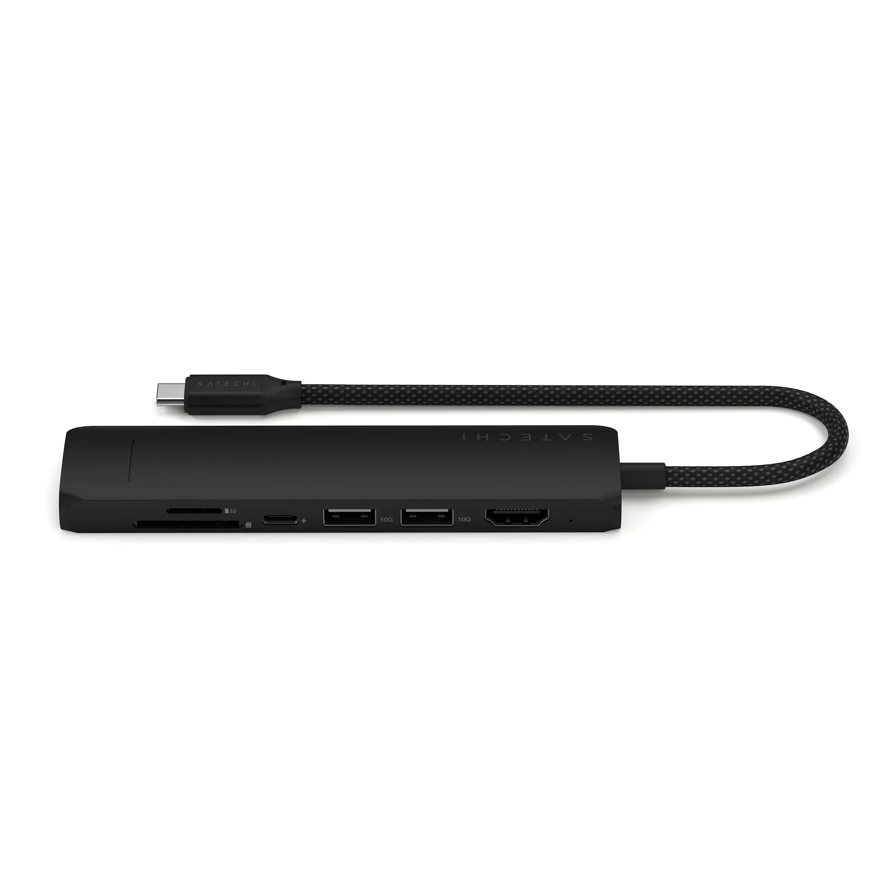 Satechi Slim 7 Multiport Adapter - Svart - Image 2