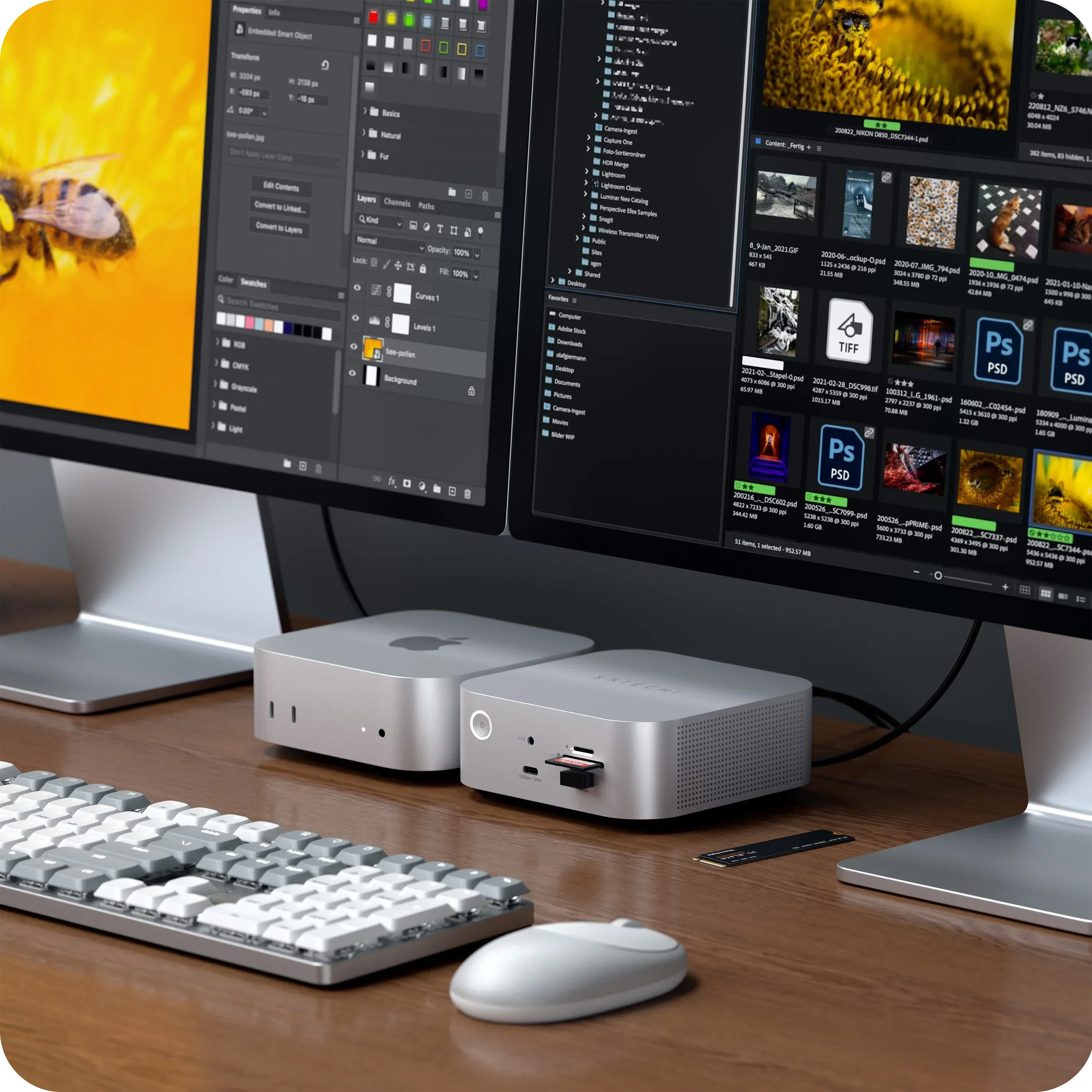 Satechi Thunderbolt 5 CubeDock Dockingstasjon - Image 5