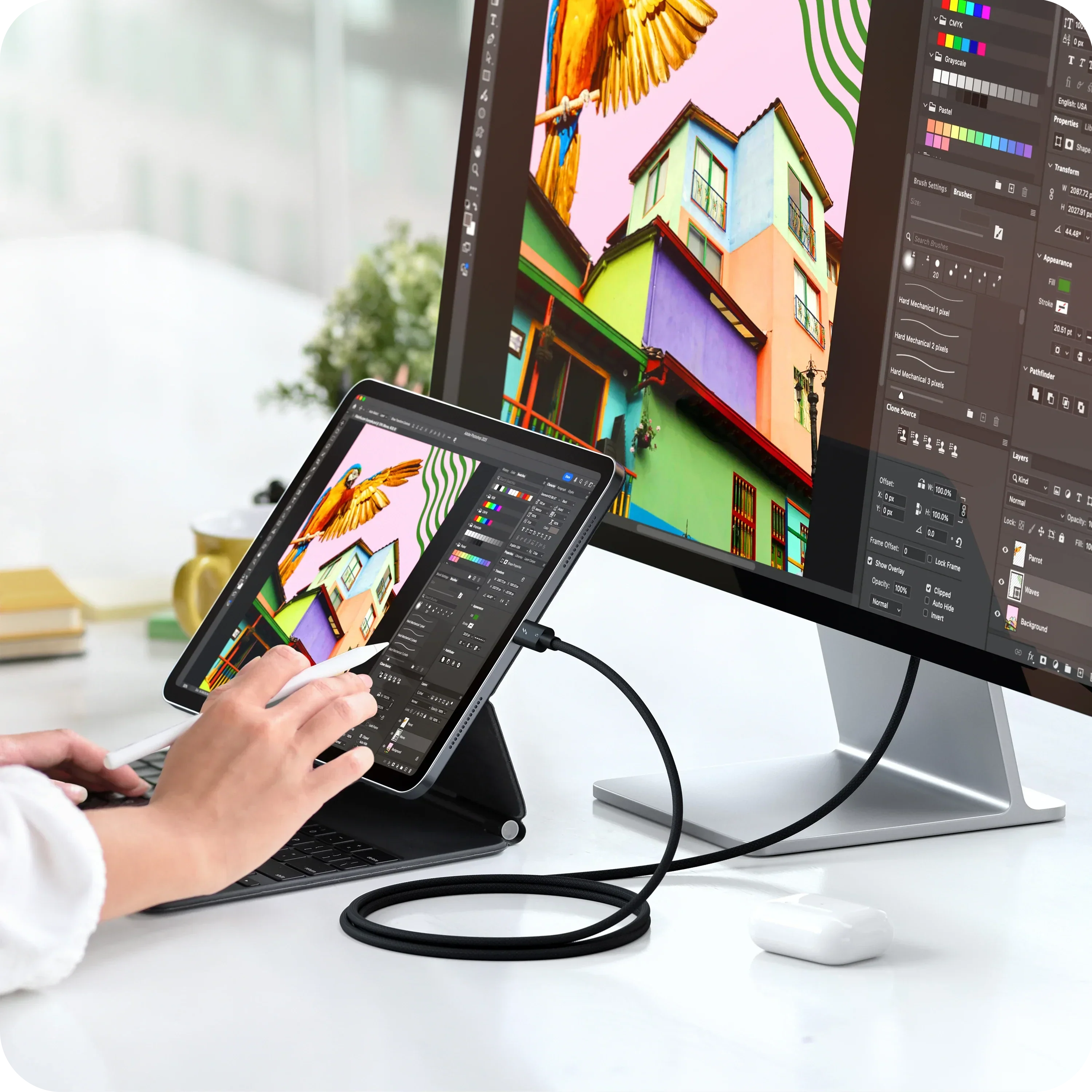 Satechi Thunderbolt 5 Pro Kabel 1m - Image 2