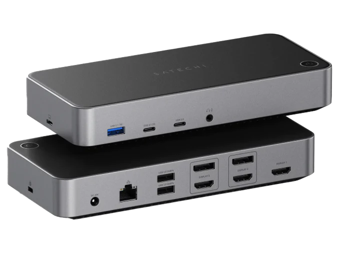 Satechi Triple 4K Display Dockingstasjon