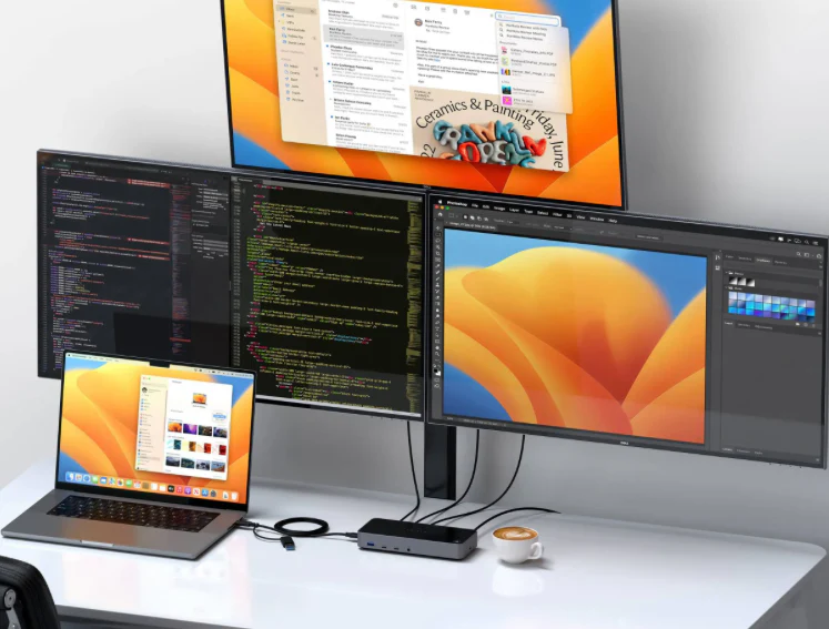 Satechi Triple 4K Display Dockingstasjon - Image 4