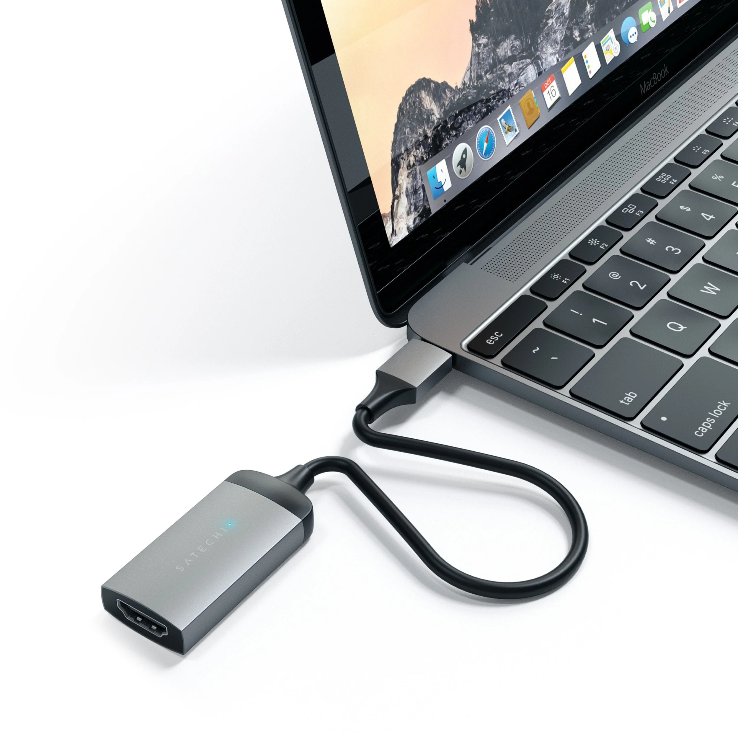 Satechi USB-C - HDMI Adapter Stellargrå - Image 4