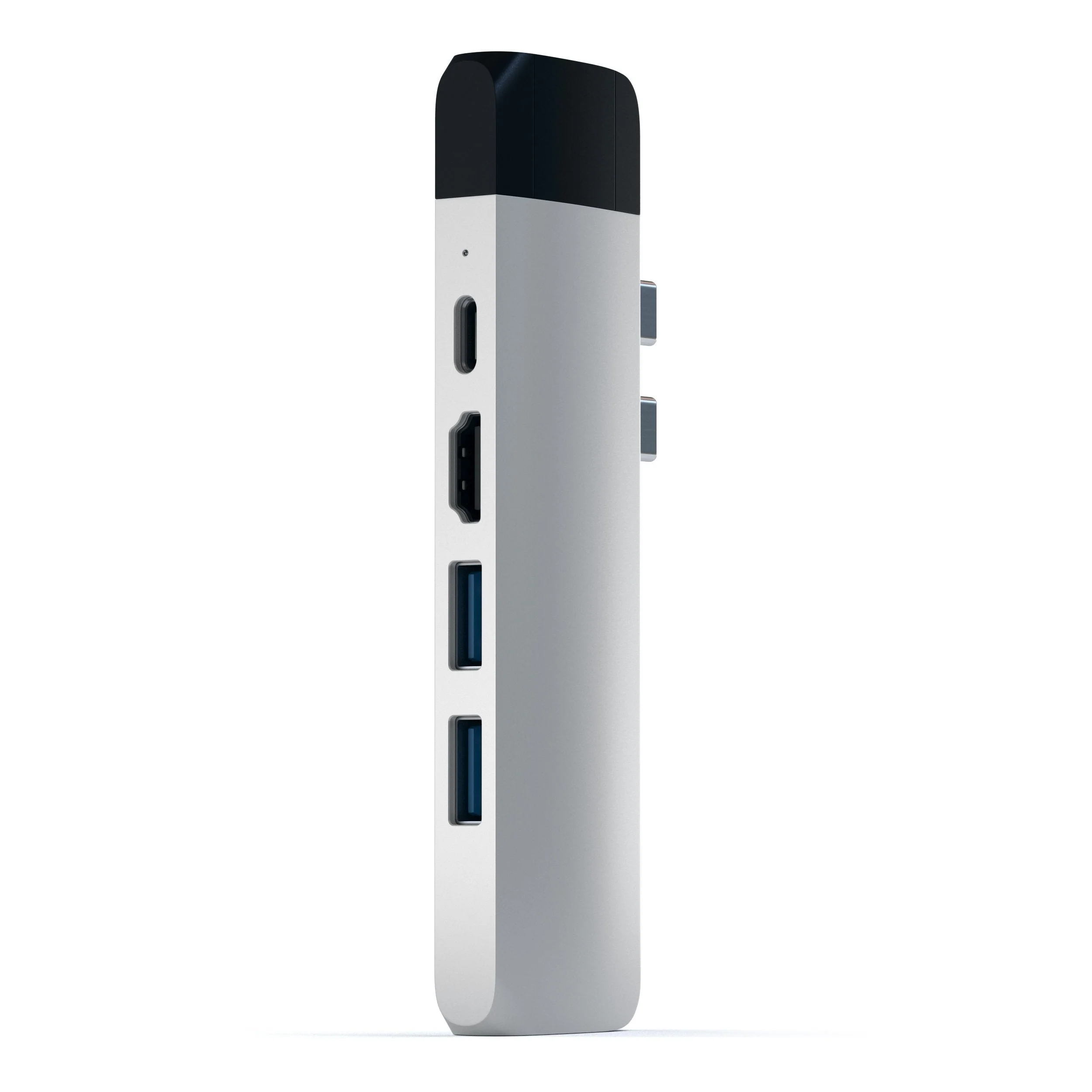 Satechi USB-C Pro Hub med Ethernet - Sølv