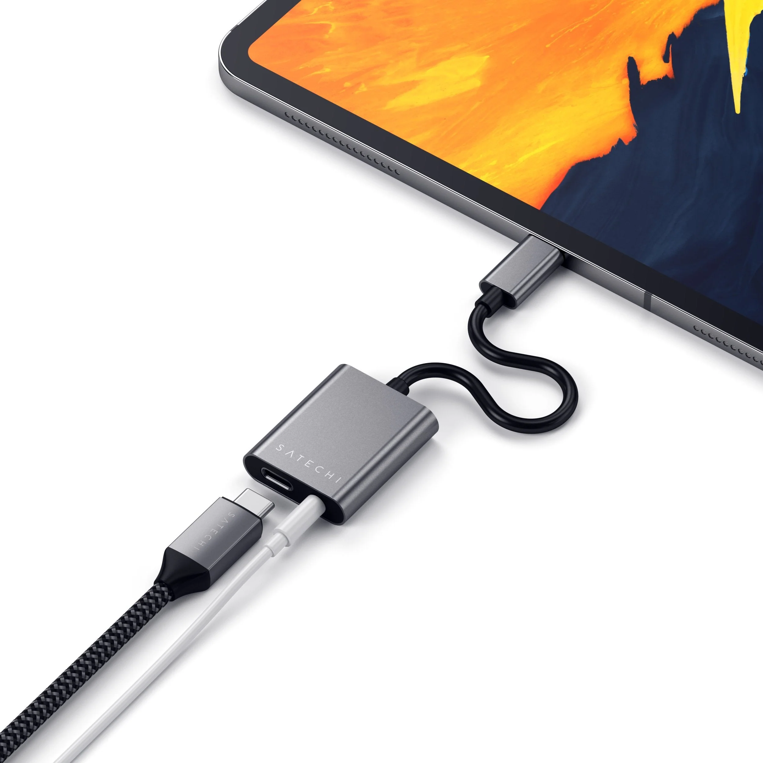 Satechi USB-C til 3,5mm & USB-C Adapter - Image 5