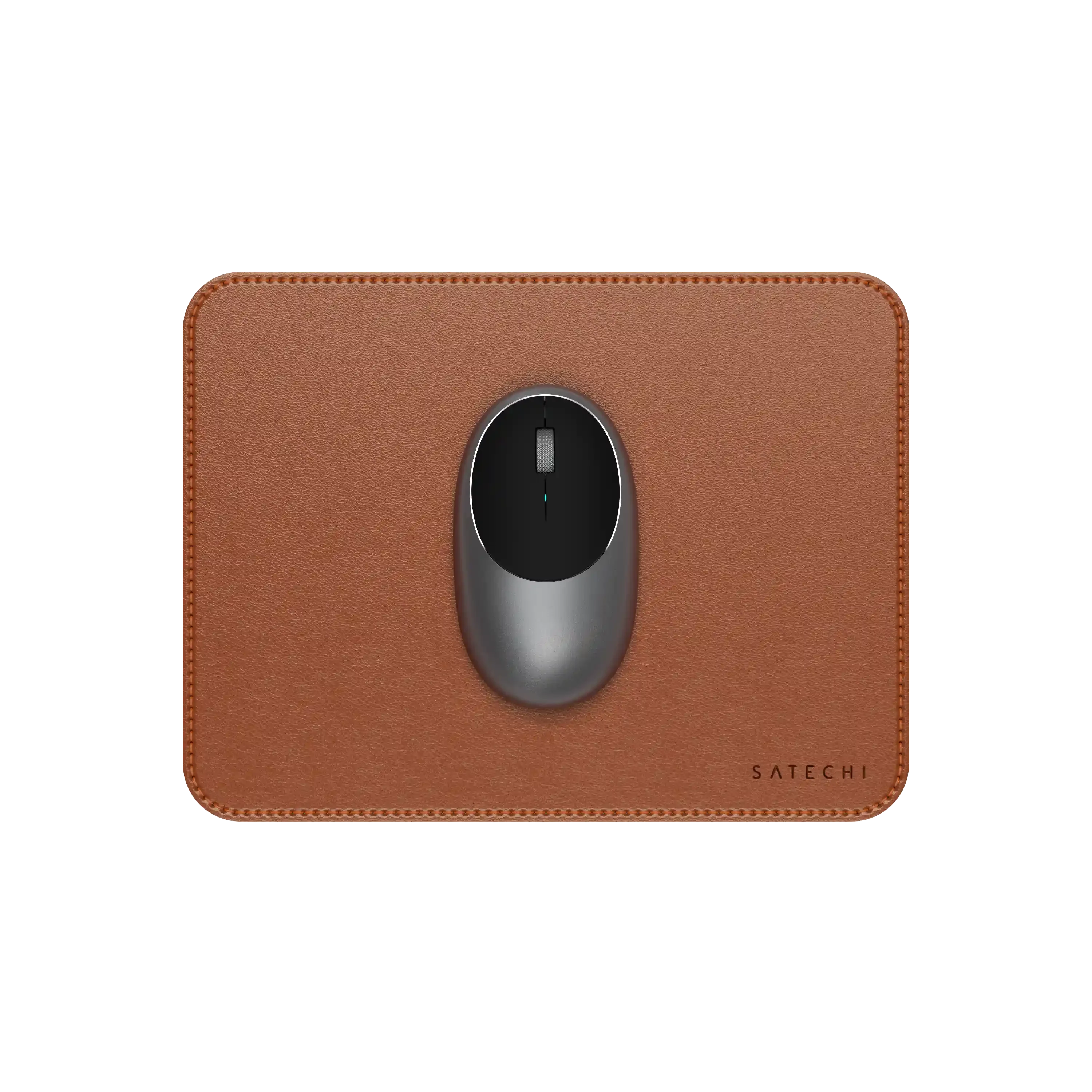 Satechi Vegan Leather Musematte - Brun
