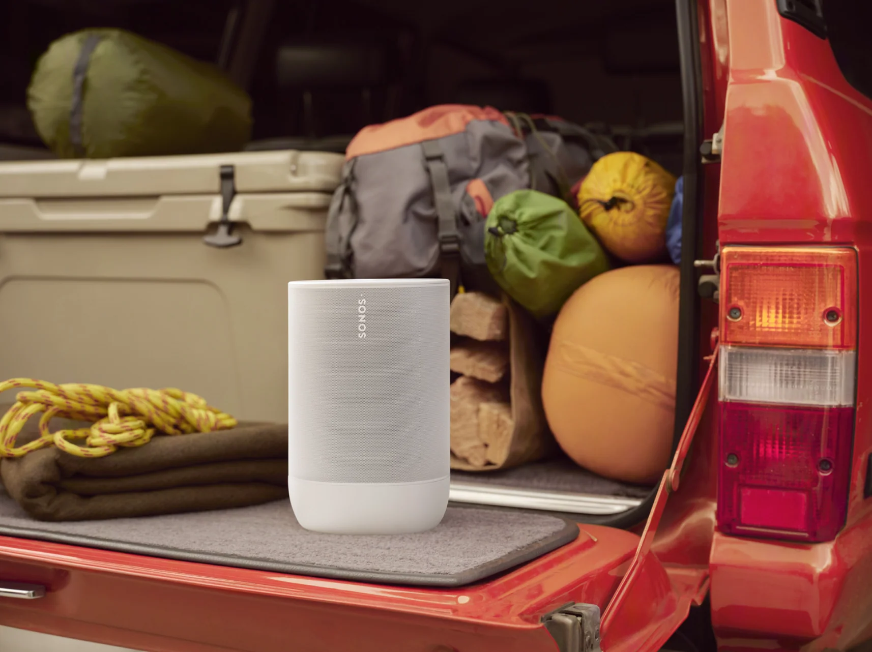 Sonos Move 2 Trådløs bærbar høyttaler - Hvit - Image 7