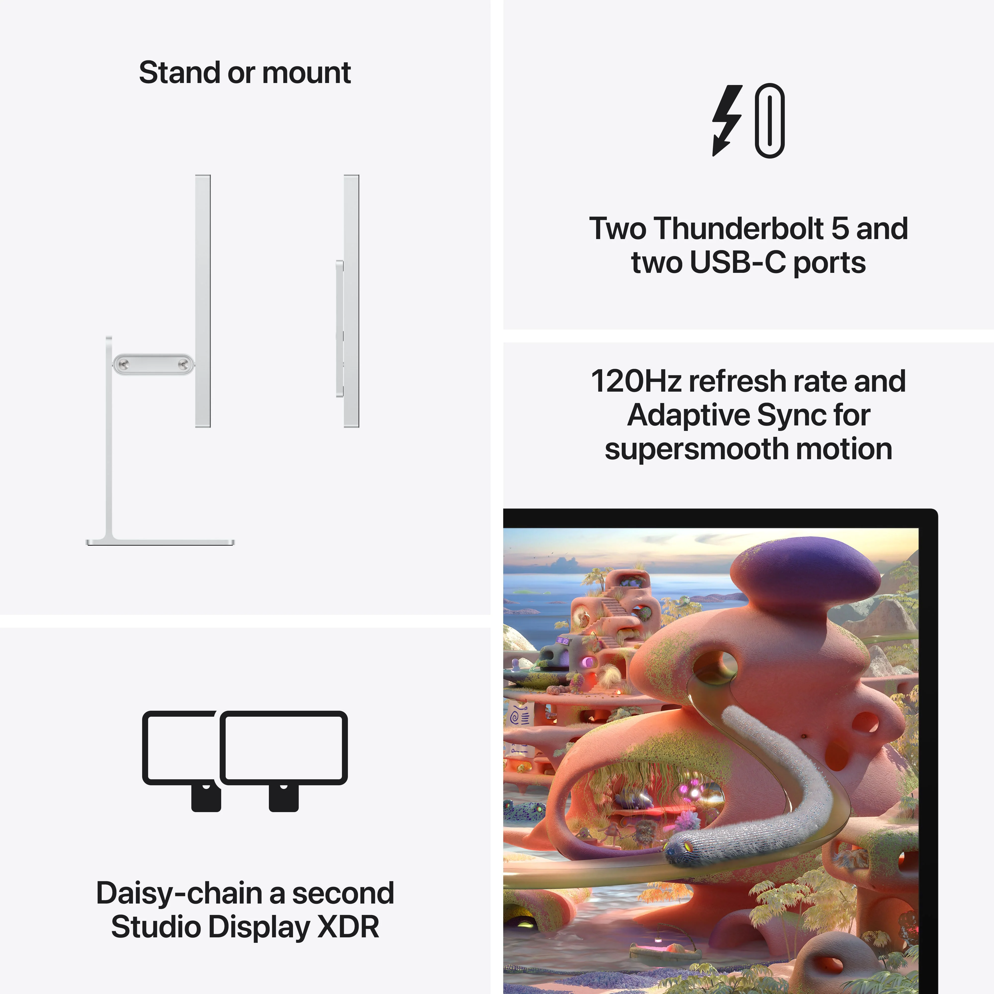 Apple Studio Display XDR Nano med VESA-monteringsadapter - Image 8
