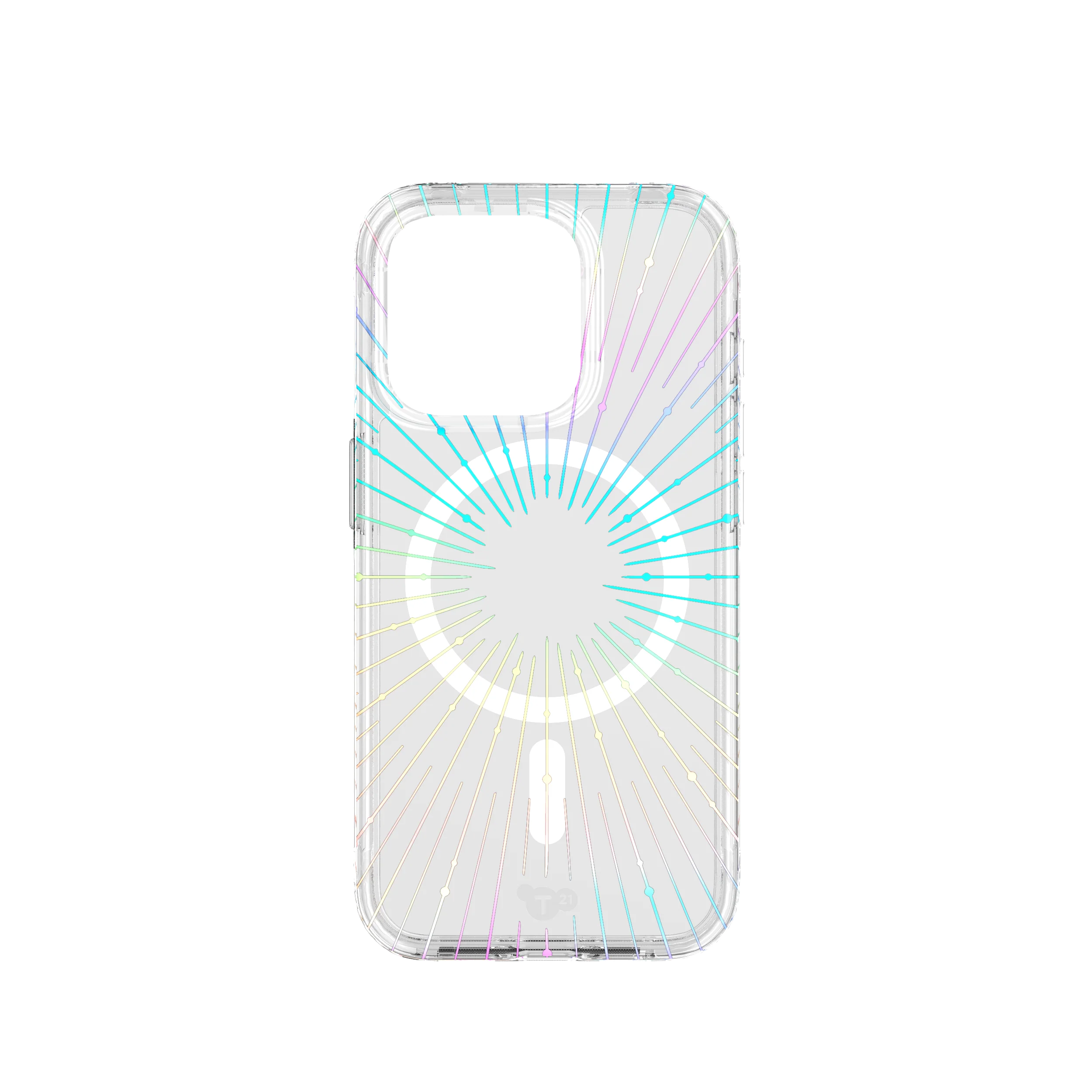 Tech21 Evo Clear Sparkle MagSafe Deksel til iPhone 15 Pro